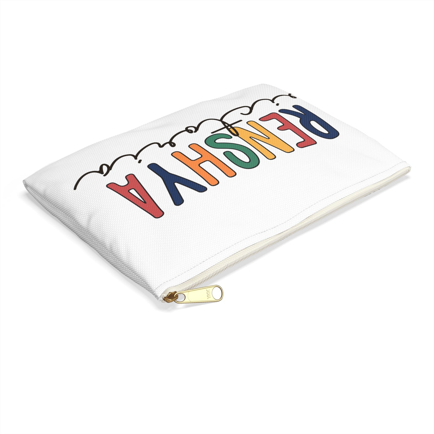 Birthday Gift for kids, Custom Name Pencil Case ,Canvas Birthday Pouch, Children & Preschool Accessories, Zipper Pouch