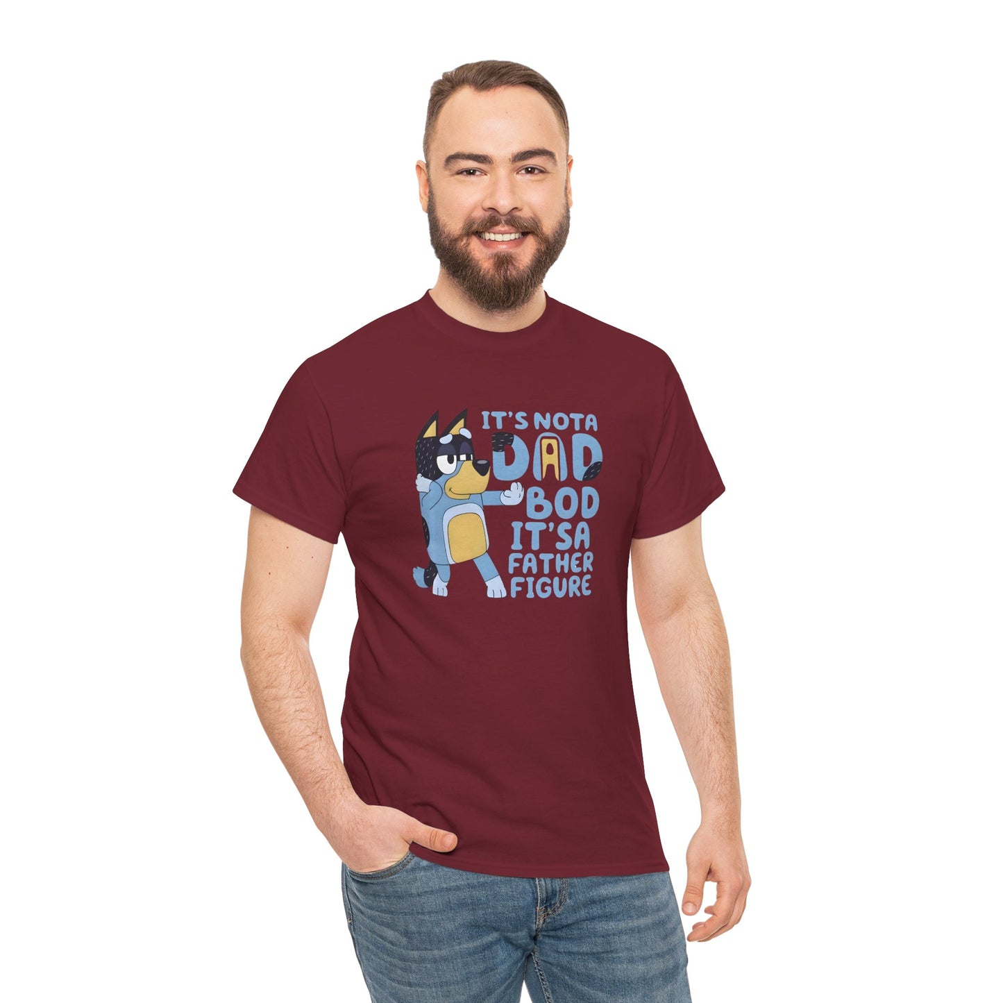 It’s Not a Dad Bod, It’s a Father Figure T-Shirt – Funny Men’s Tee
