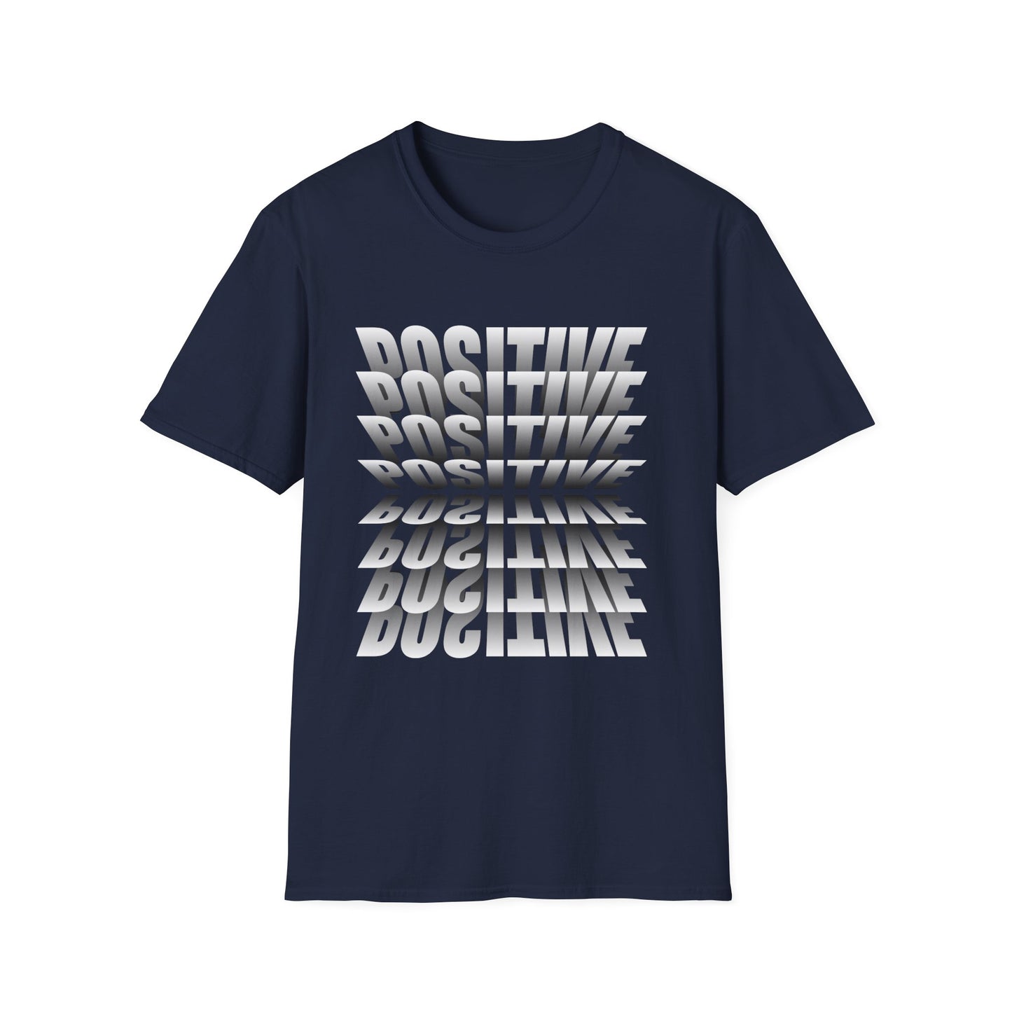 Positive Attitude Tshirt for Girl, Two Side Printed Tshirt for Her, Inspirational Tshirt for Her, Birthday Gift for Her
