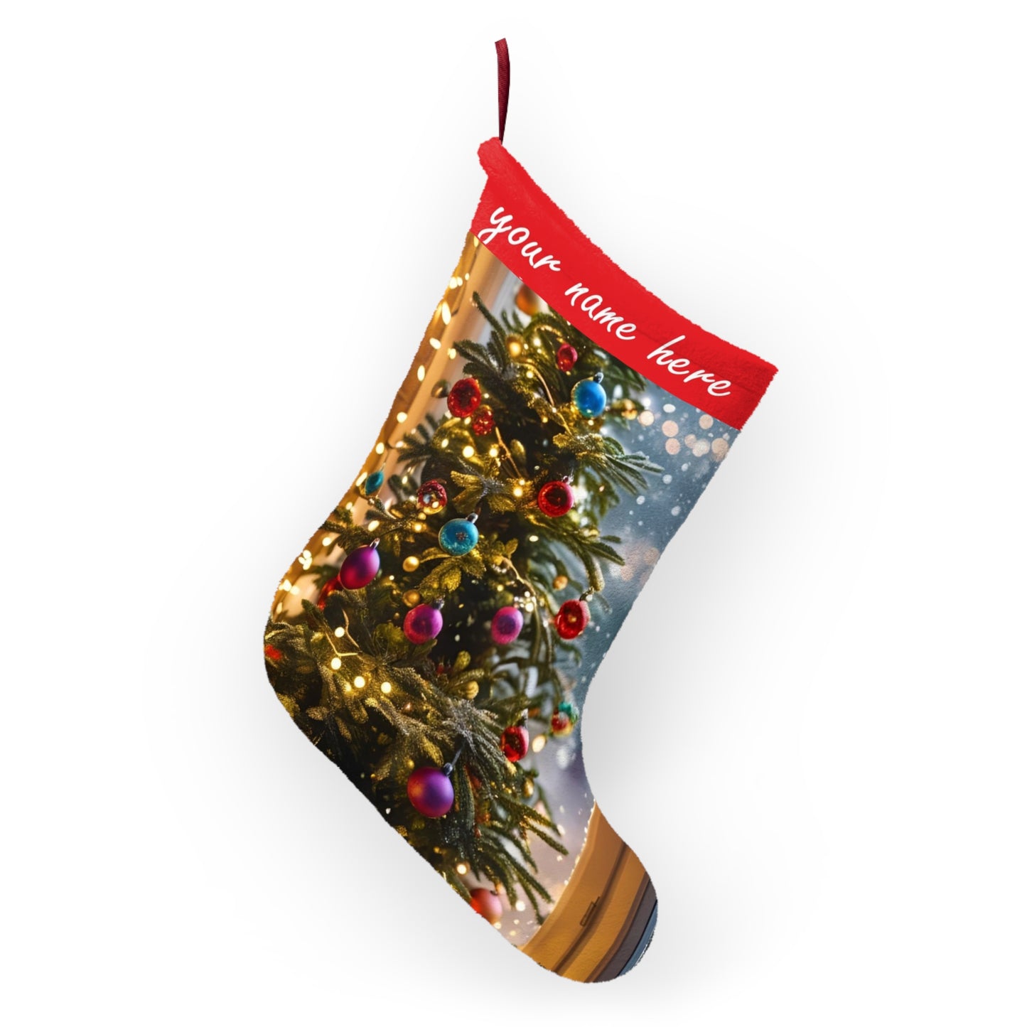 Christmas Stocking with Personalized Name – Keepsake for the Holidays