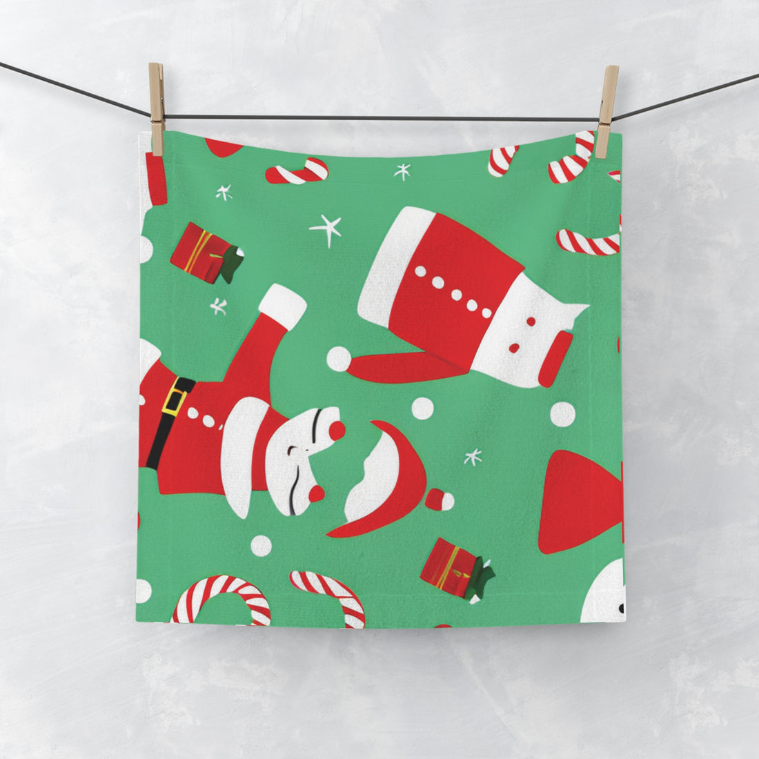 Christmas Face Towel