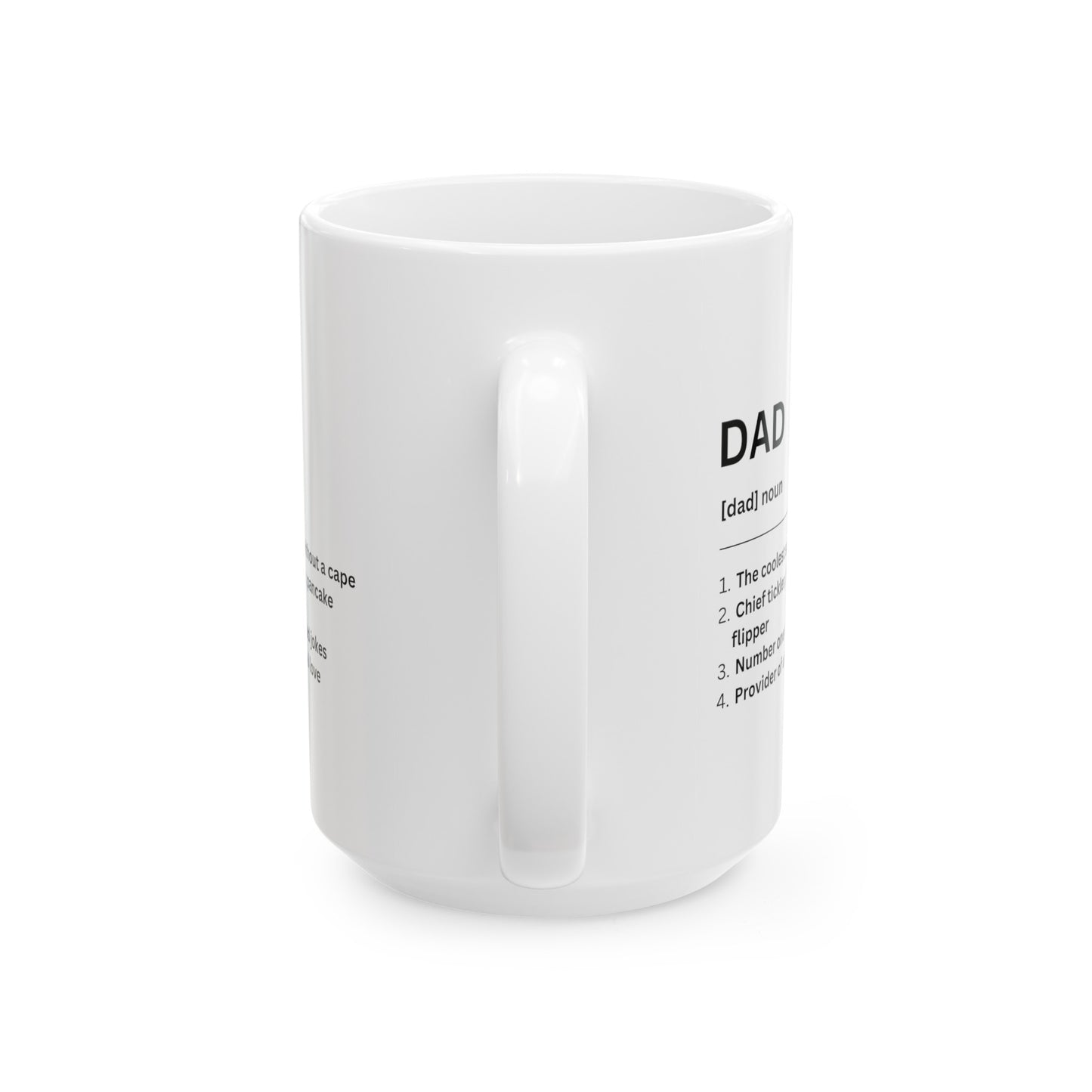Dad Definition Ceramic Mug (11oz, 15oz) for Father