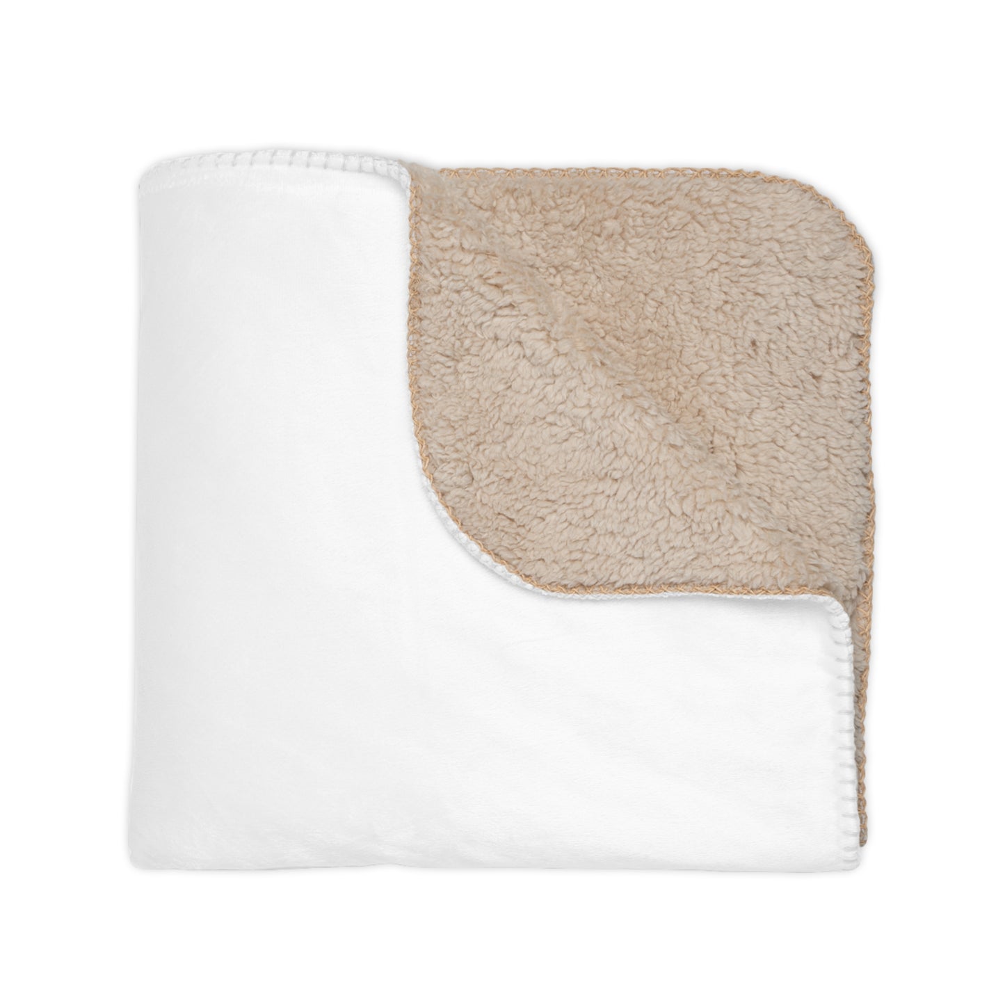 happy Valentine Inside Heart Printed Sherpa Blanket for Valentine Day
