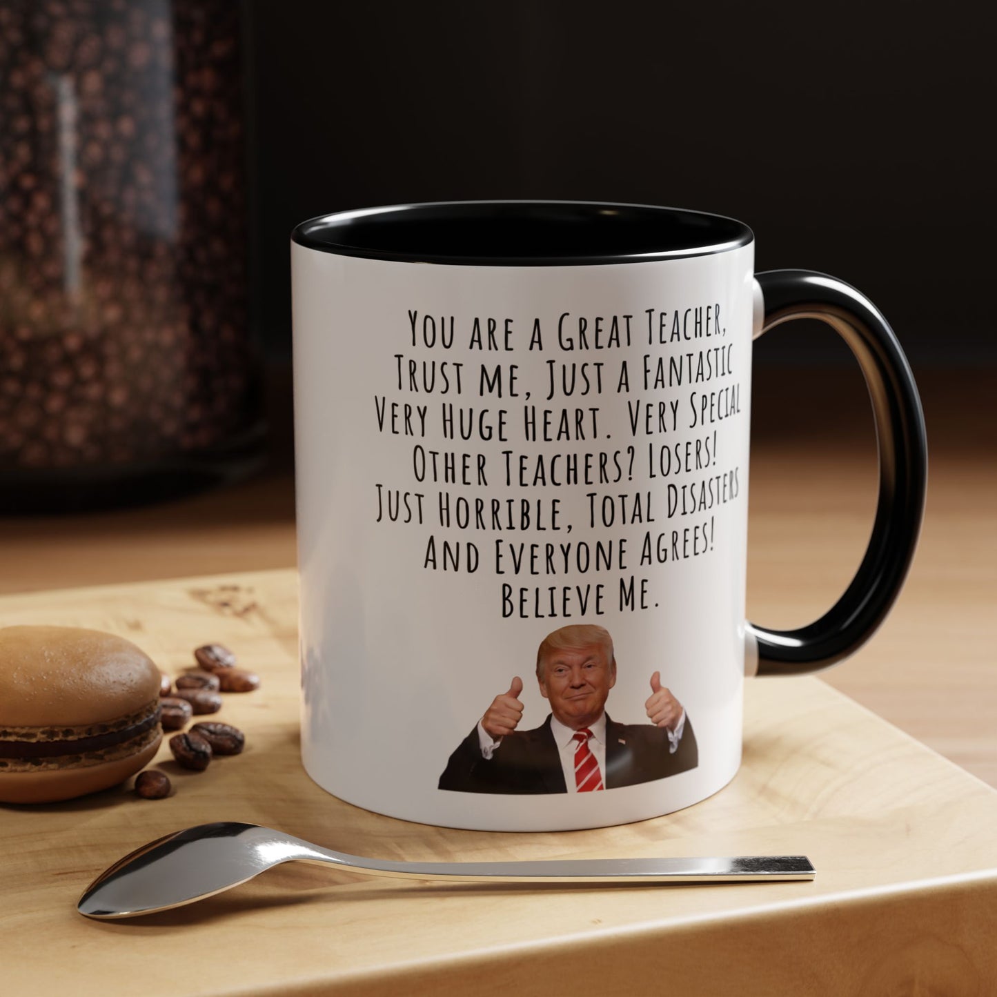 Trump Teachers Accent Coffee Mug (11, 15oz)