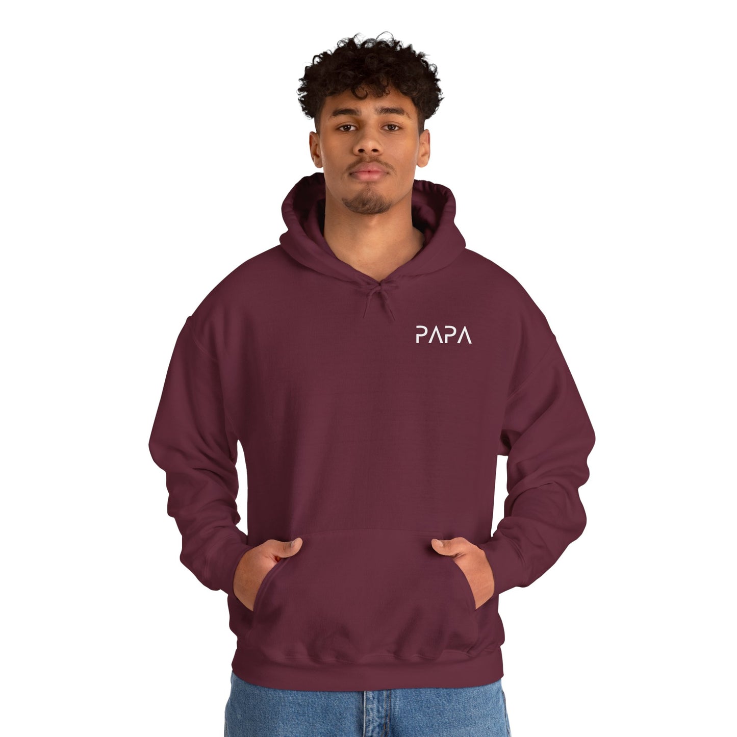 Papa Hooded Sweatshirt – Cozy Dad Pullover
