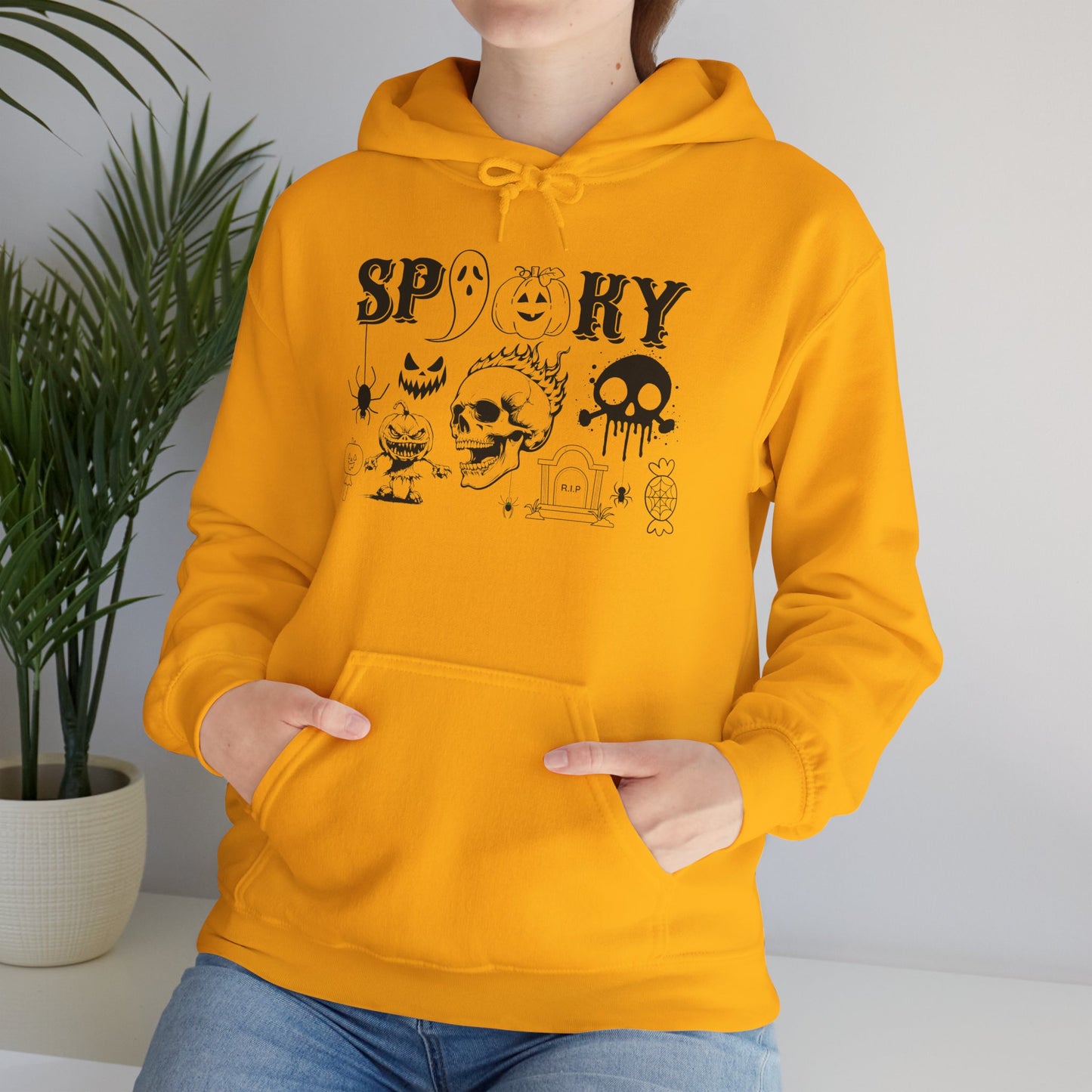 Spooky Graphic Hoodie – Fun Halloween Sweatshirt
