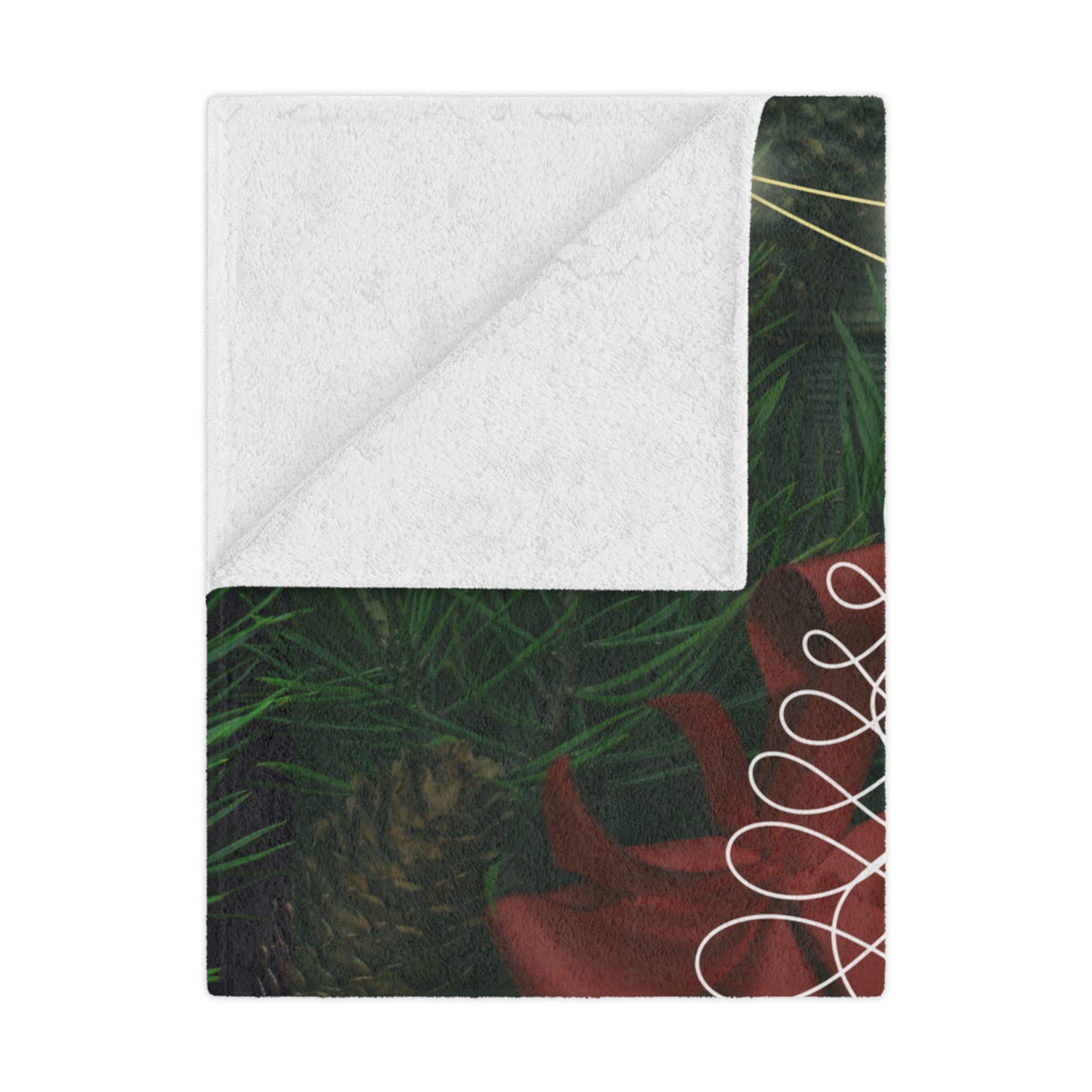 Merry Christmas and Happy New Year Prited Minky Blanket