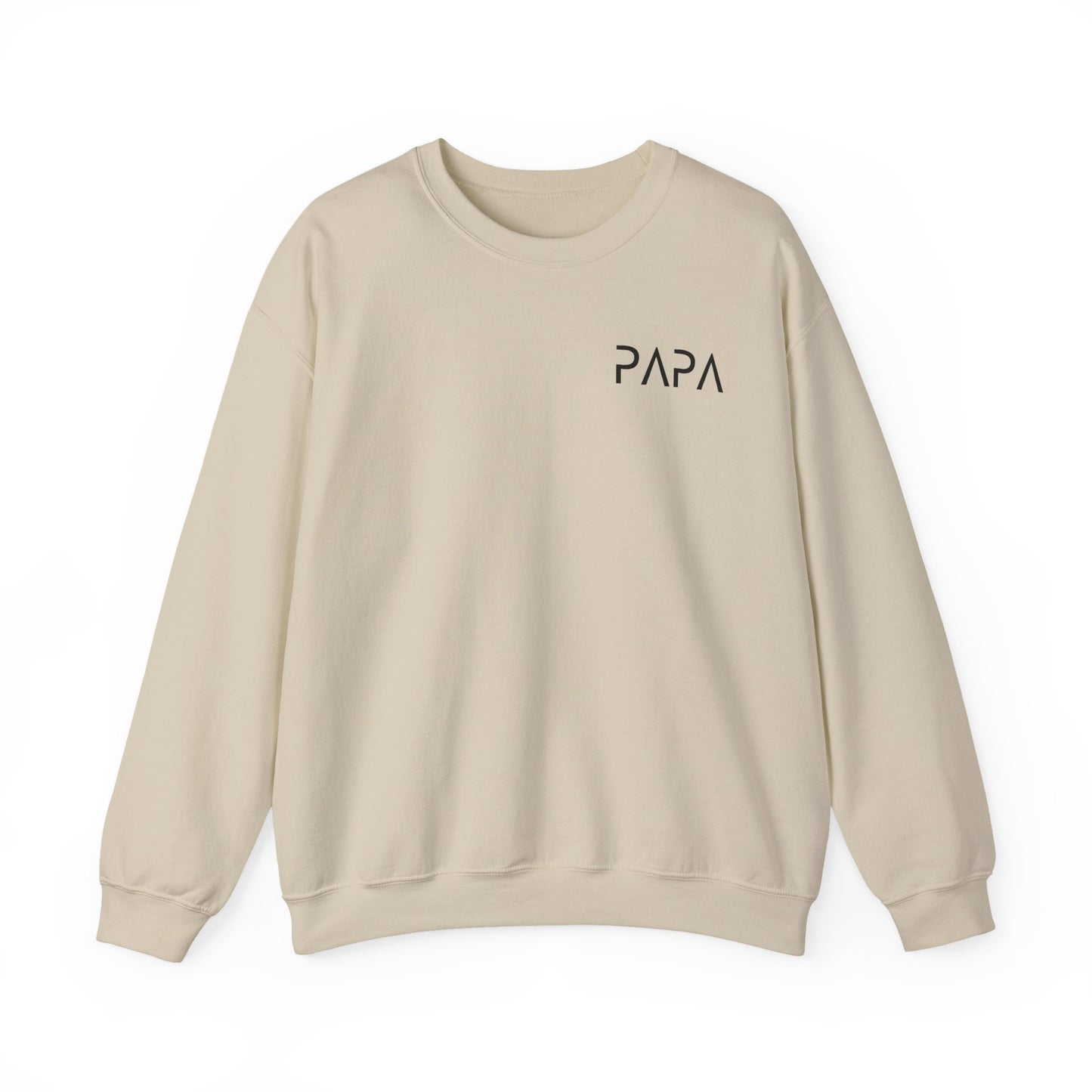 Papa Crewneck Sweatshirt – Cozy Dad Pullover