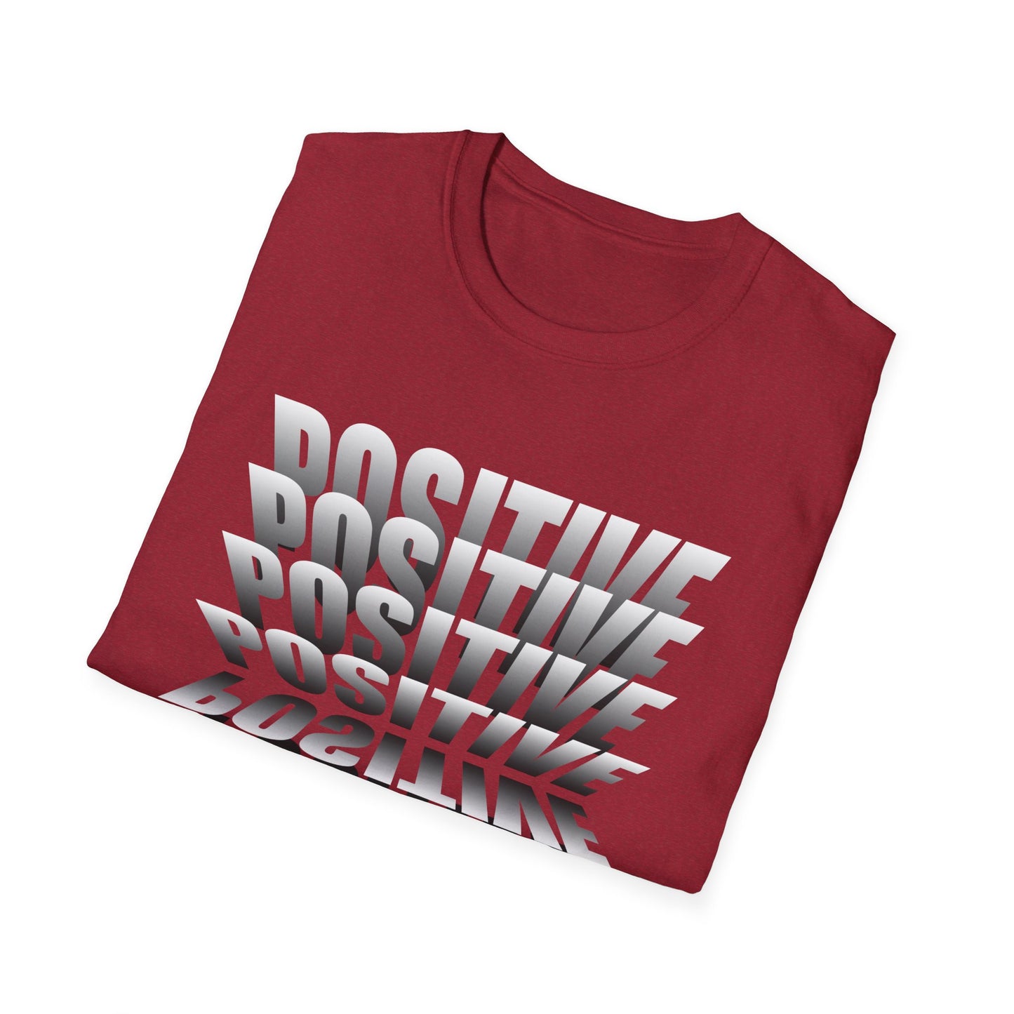 Positive Attitude Tshirt for Girl, Two Side Printed Tshirt for Her, Inspirational Tshirt for Her, Birthday Gift for Her