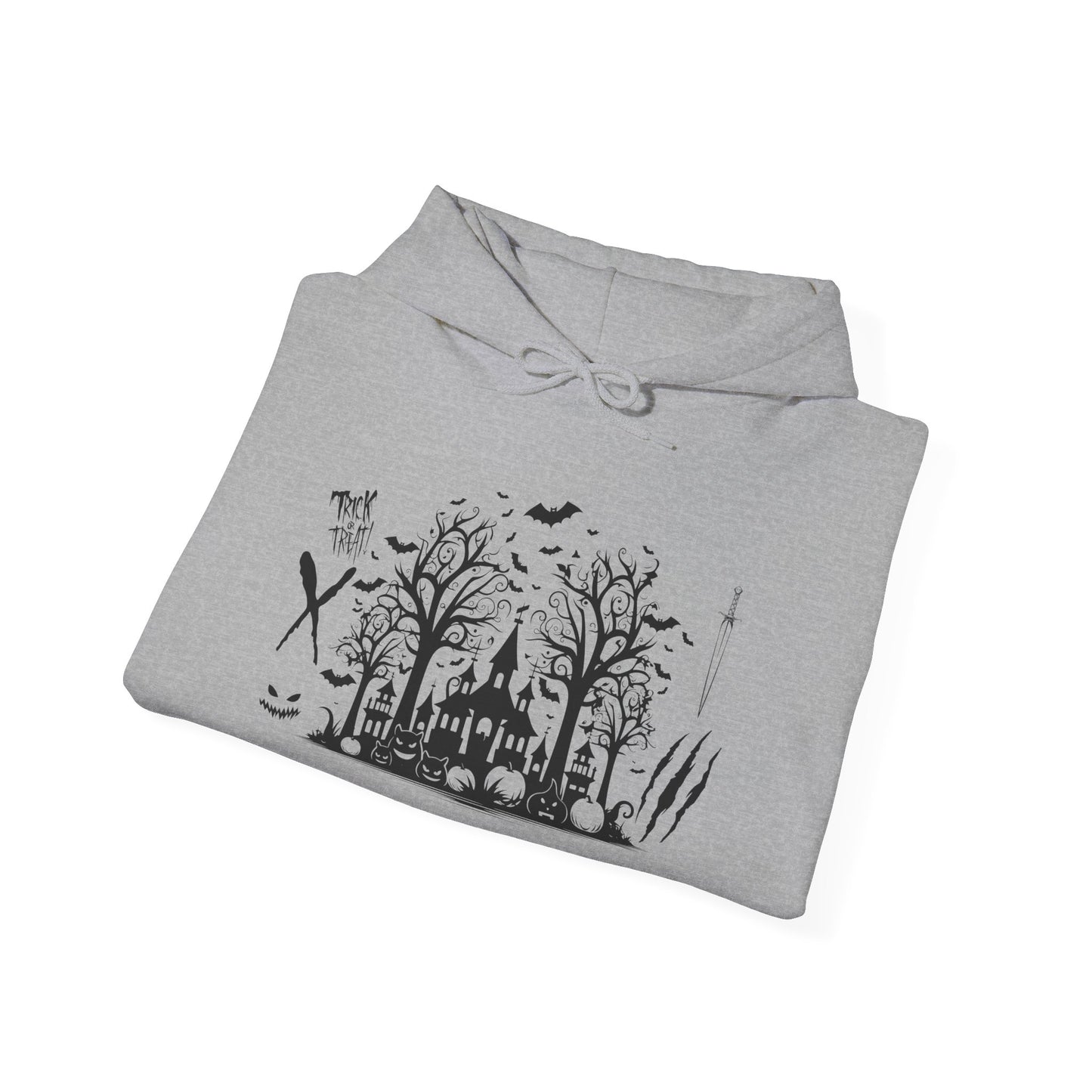 Halloween Hoodie - Creepy Graphic Sweatshirt