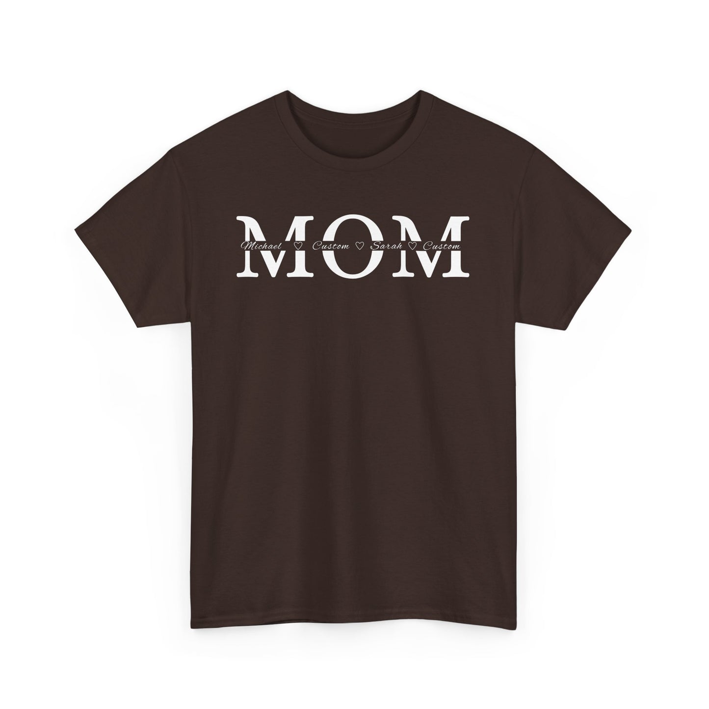 Personalized Mom T-Shirt with Kids’ Names – Perfect Gift for Mothers