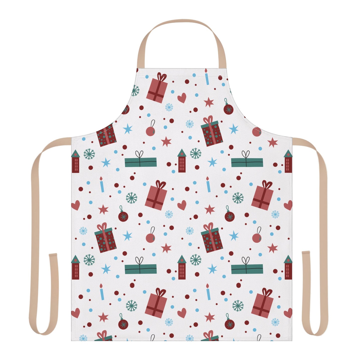 Festive Christmas Apron – Perfect Gift for Holiday Baking and Cooking