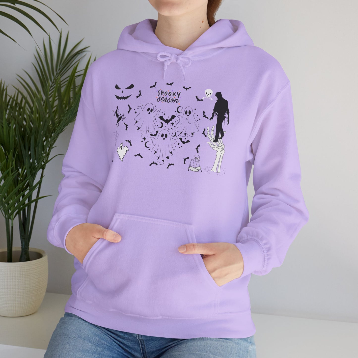 Halloween Hoodie - Scary Night Creepy Graphic Sweatshirt