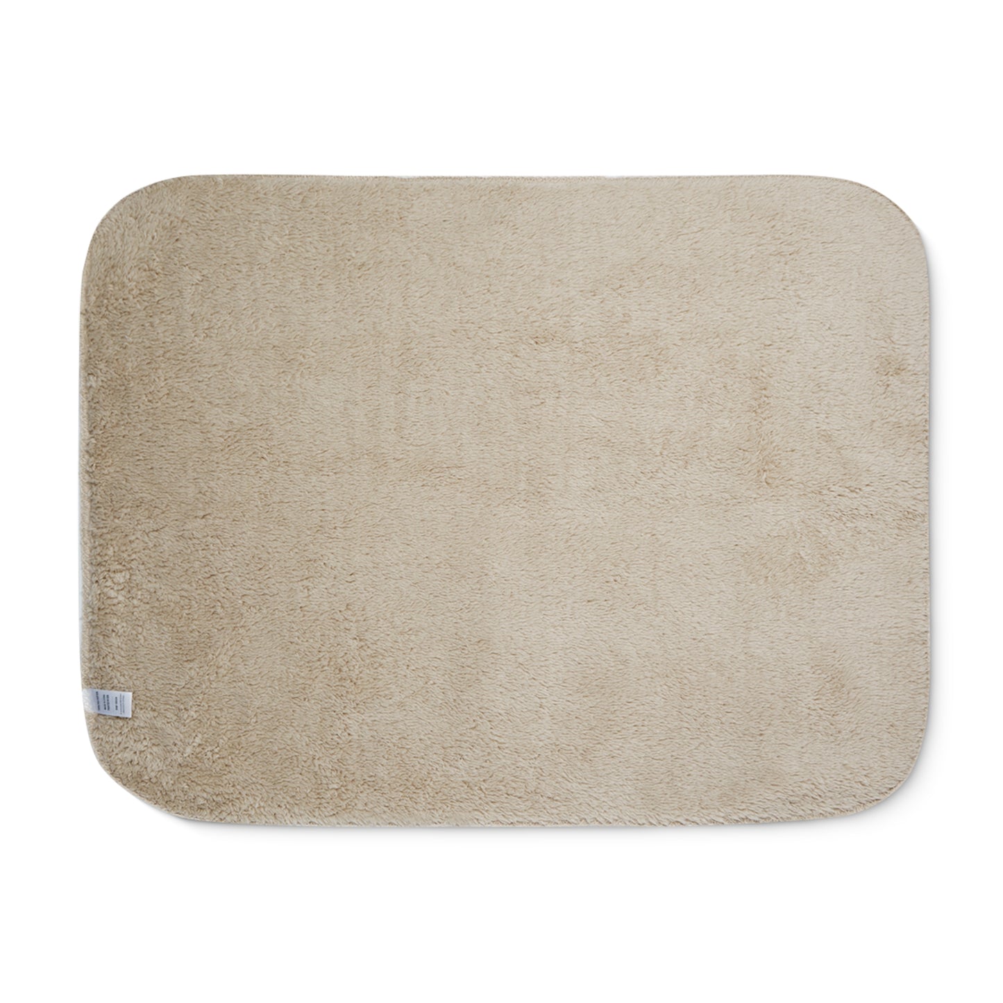 Merry Christmas Printed Sherpa Blanket, Sky Blue