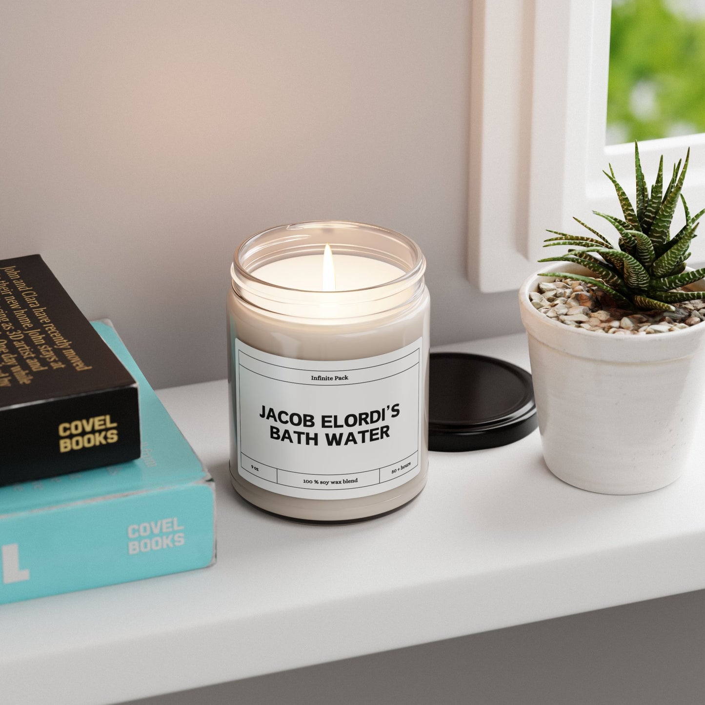 Jacob Elordi’s Bath Water Candle – Funny Soy Candle, 9oz