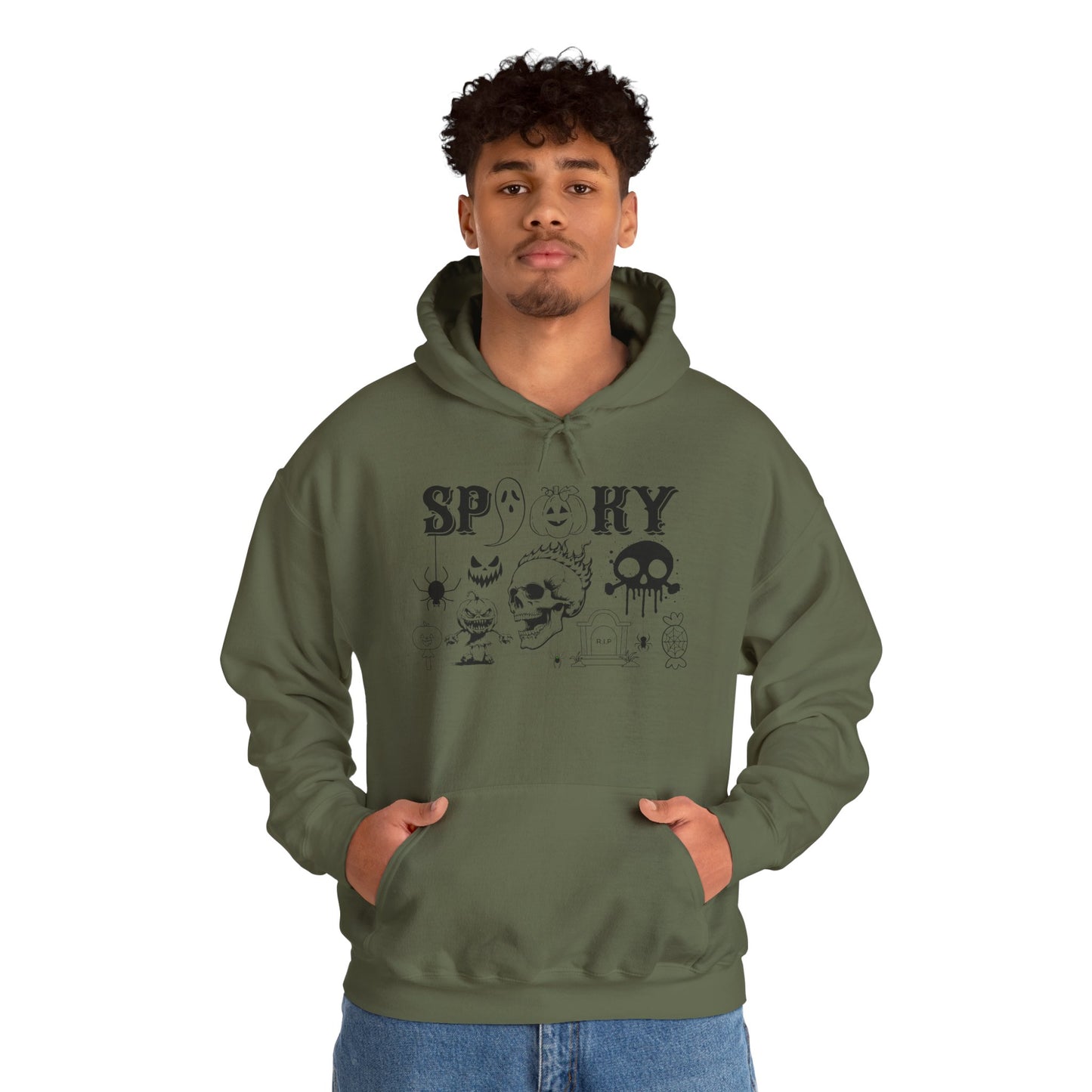 Spooky Graphic Hoodie – Fun Halloween Sweatshirt