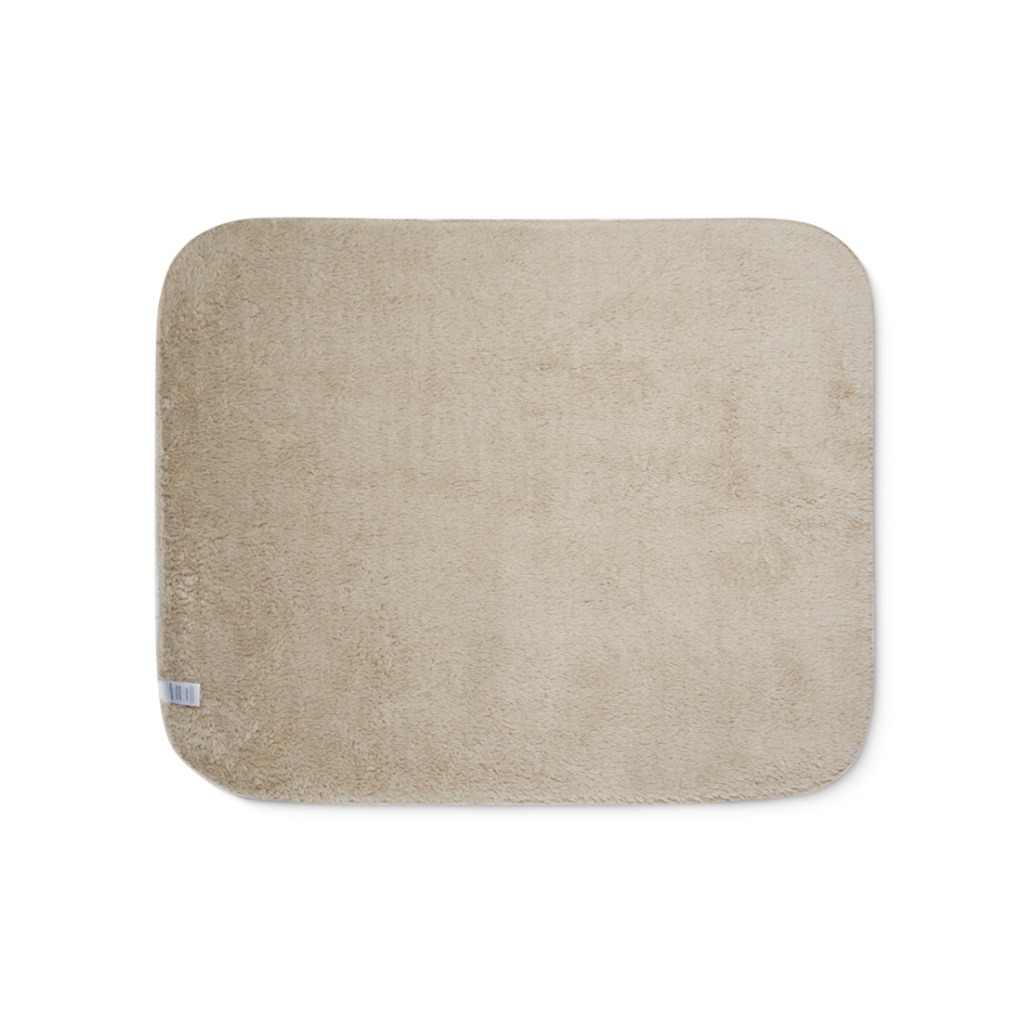Merry Christmas Printed Sherpa Blanket, Sky Blue
