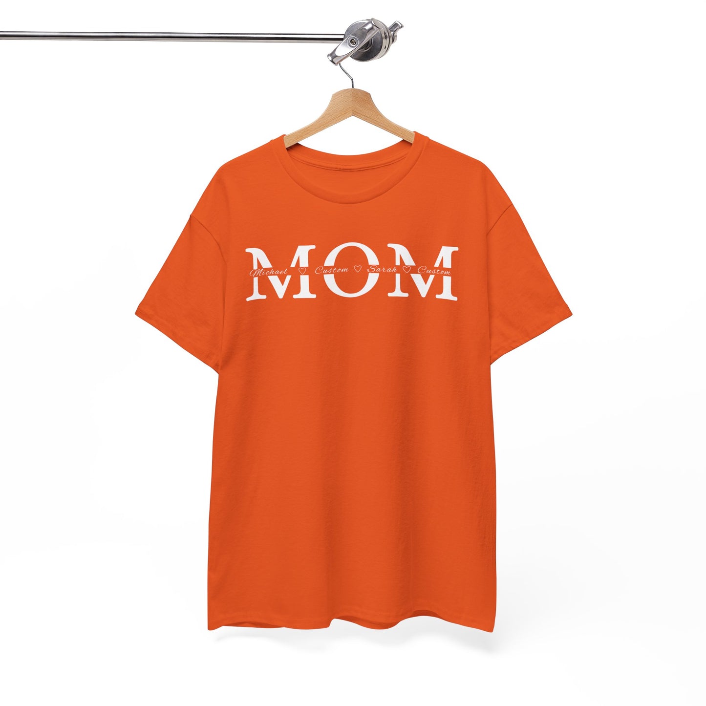 Personalized Mom T-Shirt with Kids’ Names – Perfect Gift for Mothers