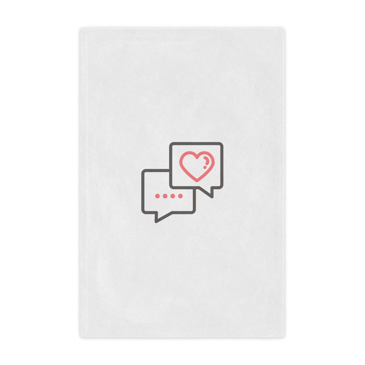 Valentine Printed Velveteen Minky Blanket