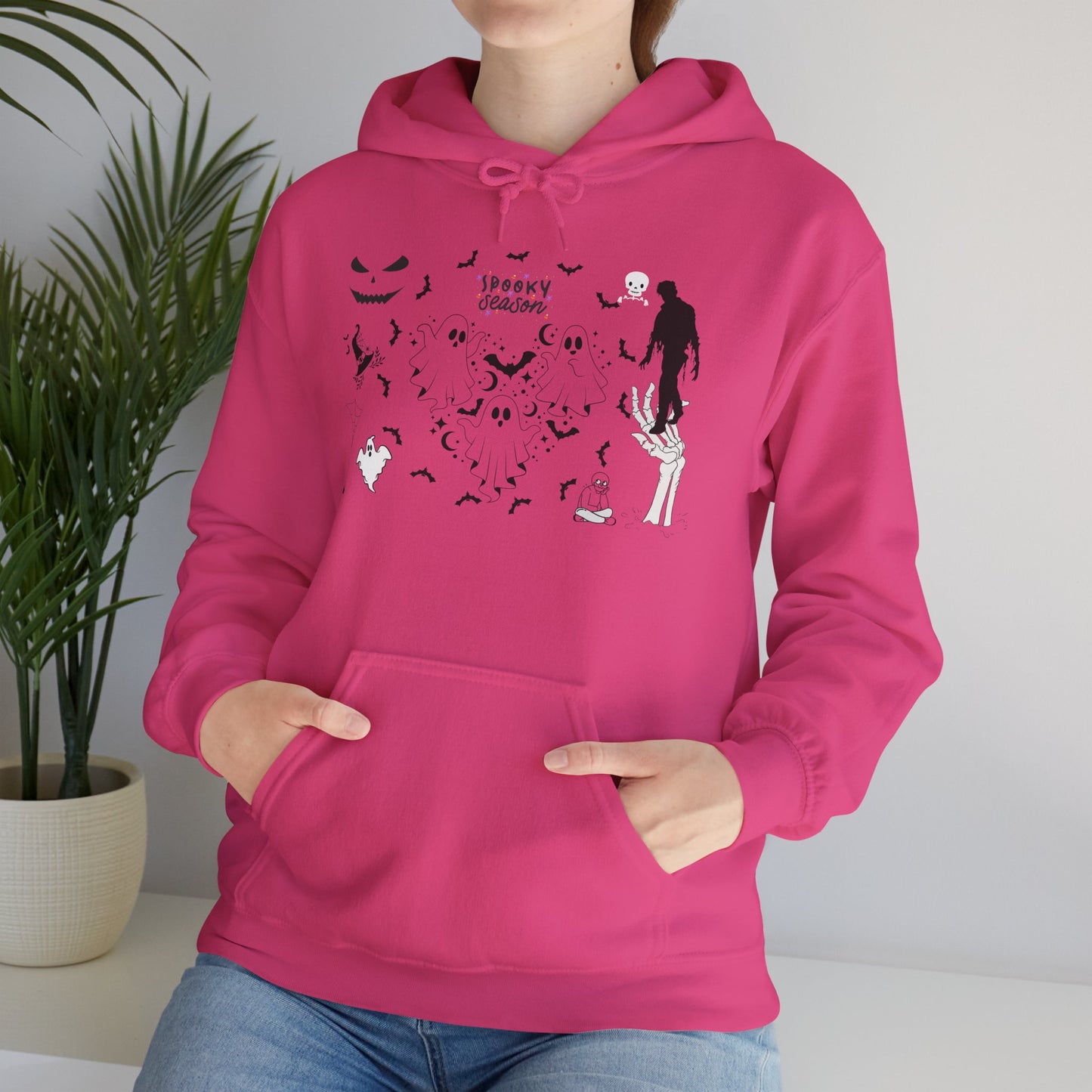 Halloween Hoodie - Scary Night Creepy Graphic Sweatshirt