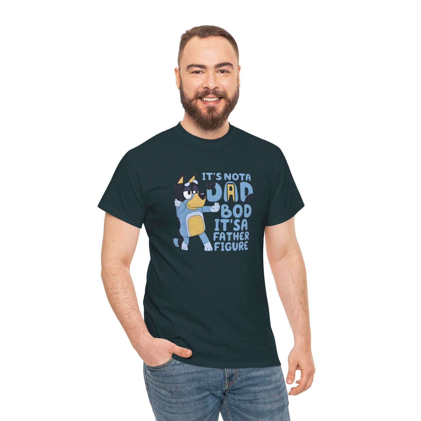 It’s Not a Dad Bod, It’s a Father Figure T-Shirt – Funny Men’s Tee