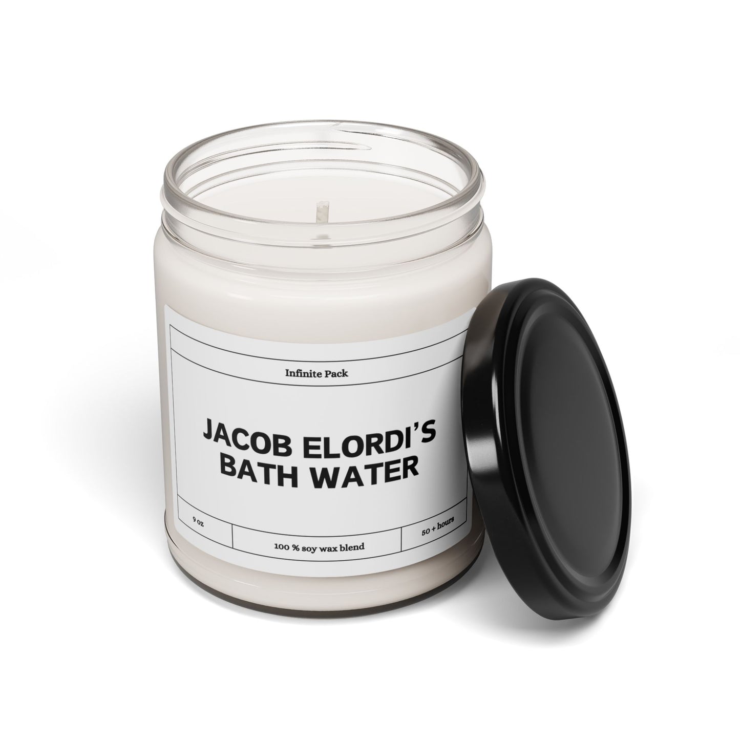 Jacob Elordi’s Bath Water Candle – Funny Soy Candle, 9oz