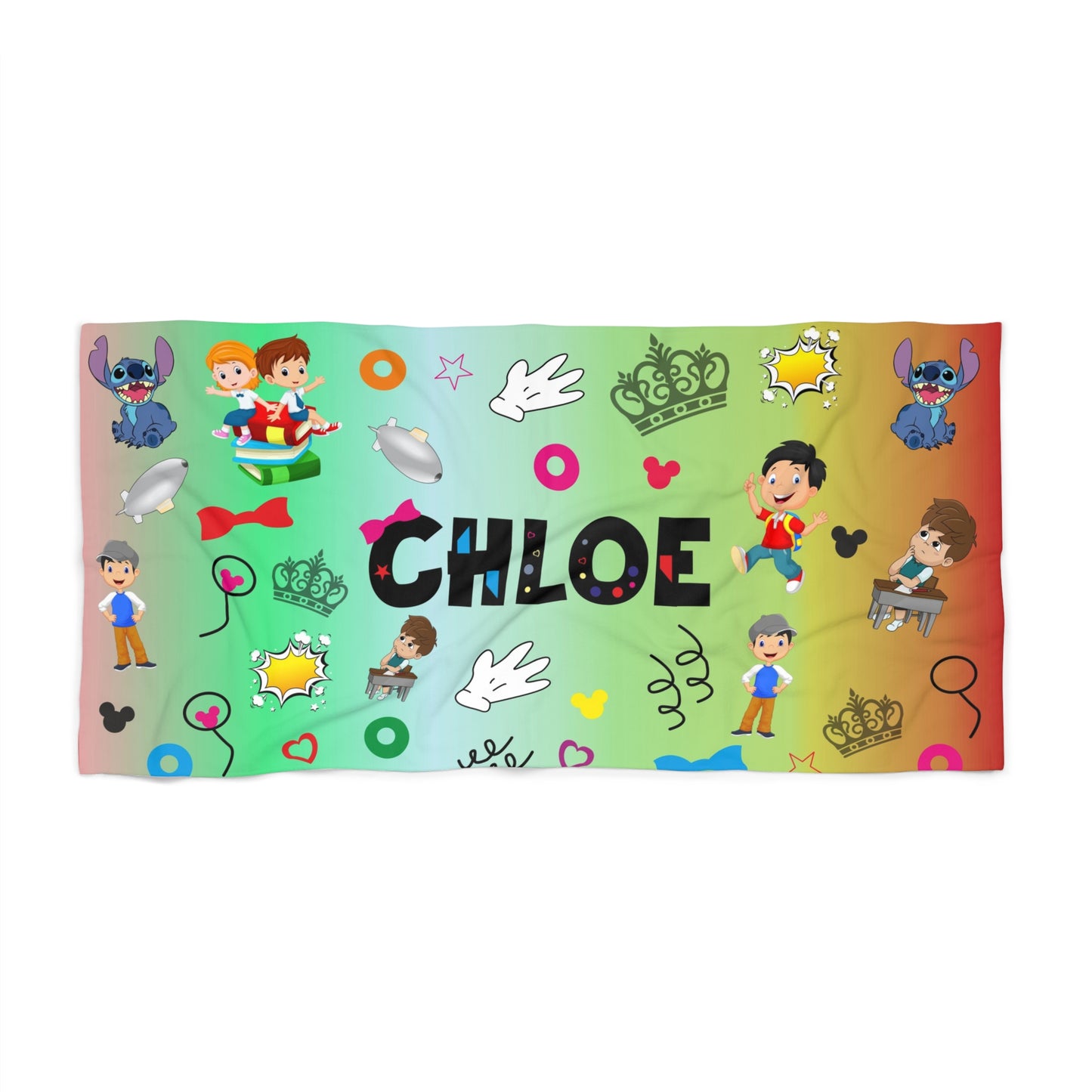 Personalized Beach Towels – Custom Funny Face Towels for the Beach, Pool, or Gifts, Unique & Fun Summer Essentials