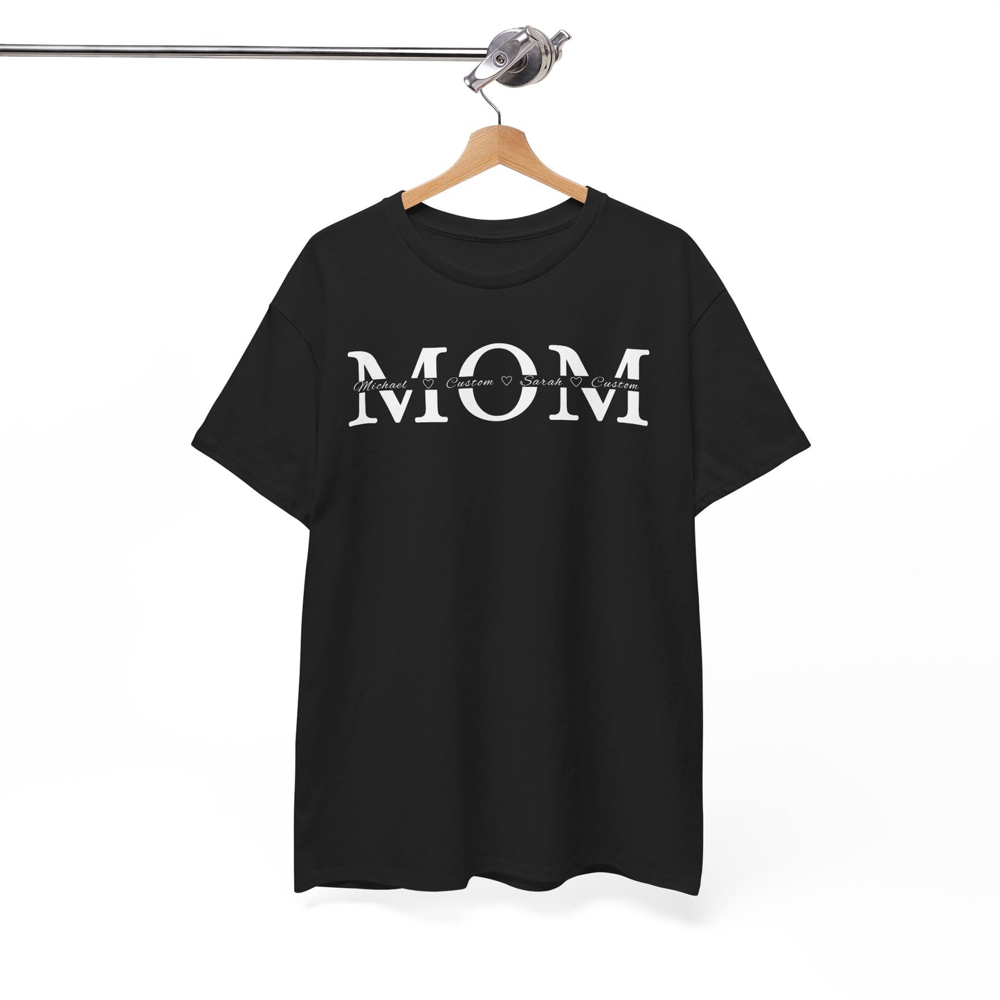 Personalized Mom T-Shirt with Kids’ Names – Perfect Gift for Mothers