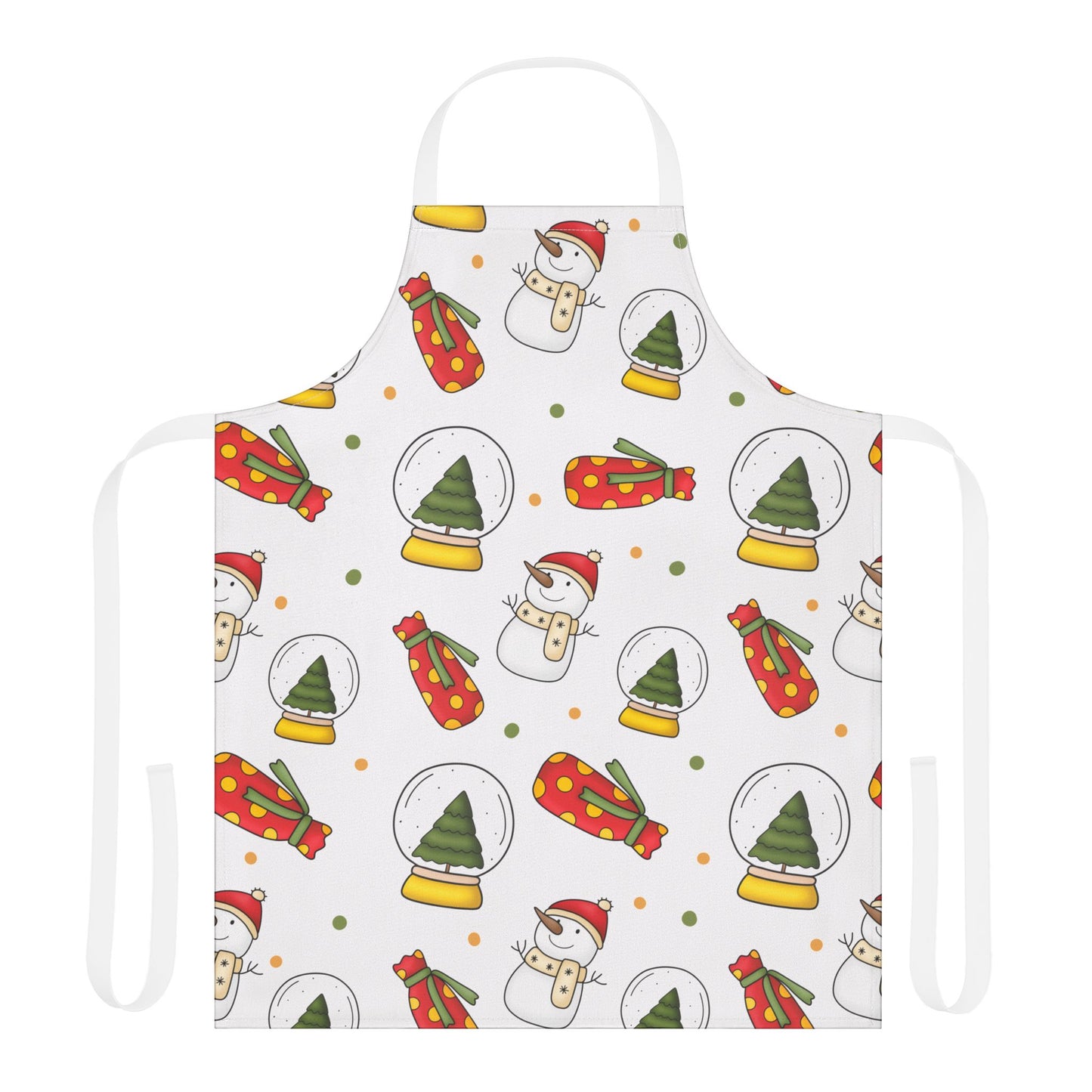 Festive Christmas Apron for Holiday Cooking and Baking Gifts