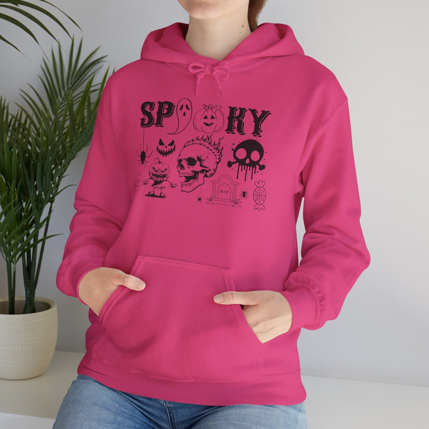 Spooky Graphic Hoodie – Fun Halloween Sweatshirt