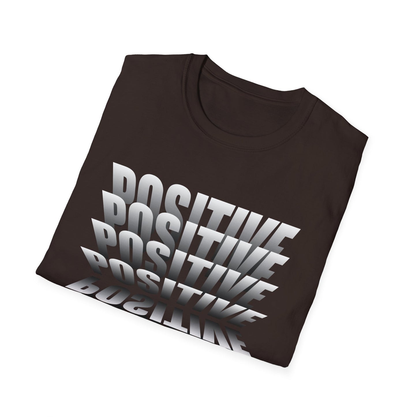 Positive Attitude Tshirt for Girl, Two Side Printed Tshirt for Her, Inspirational Tshirt for Her, Birthday Gift for Her