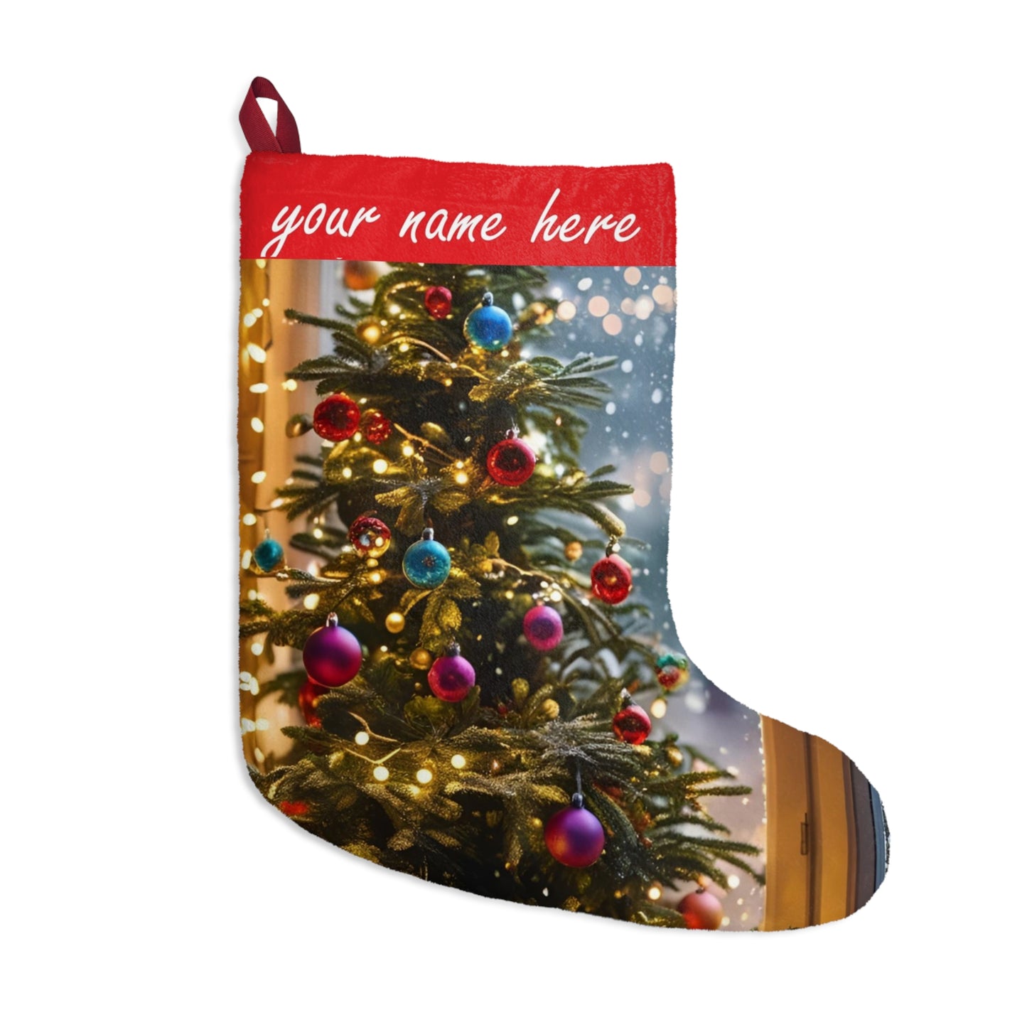 Christmas Stocking with Personalized Name – Keepsake for the Holidays
