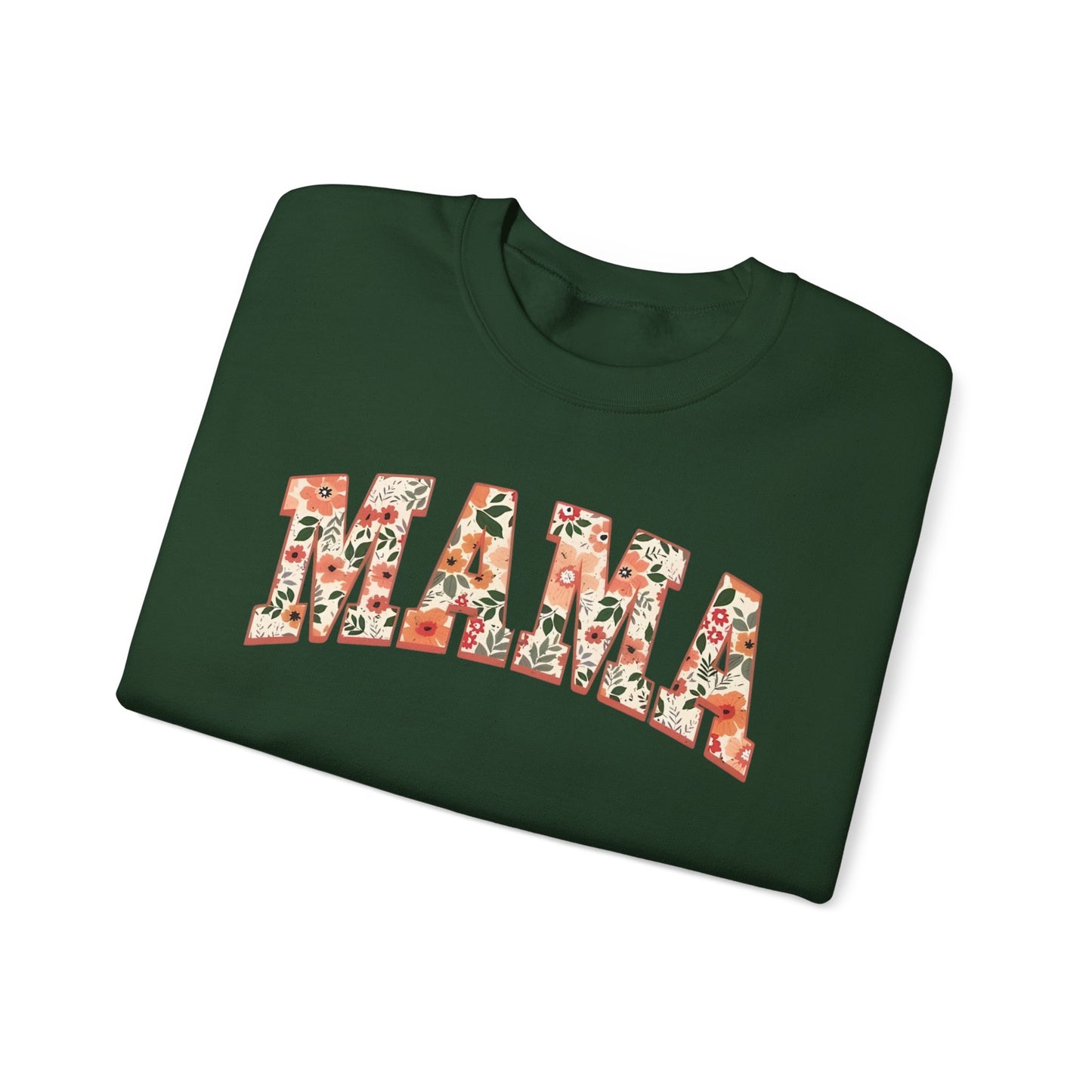 Mama Floral Crewneck Sweatshirt – Cozy Mother’s Day Pullover
