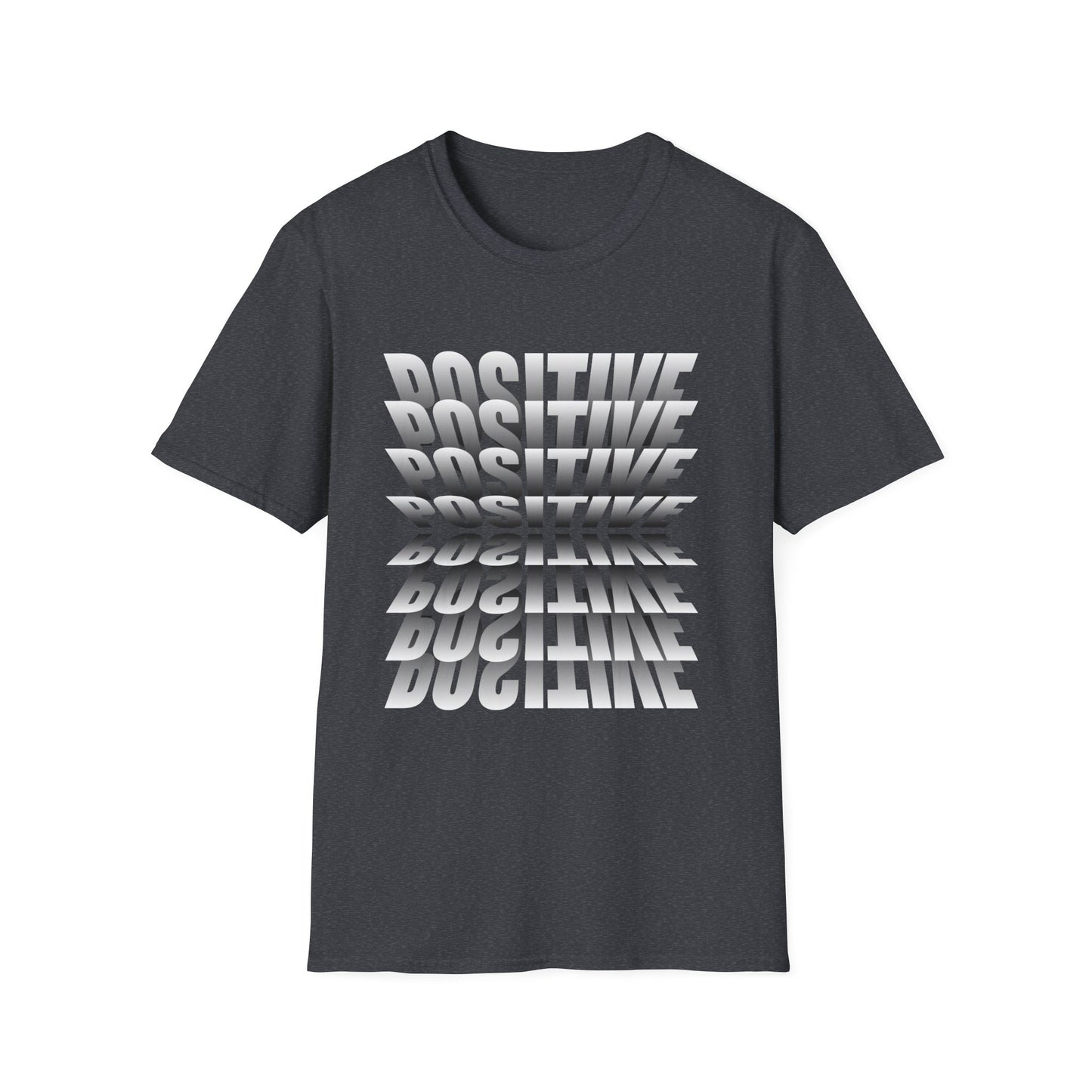 Positive Attitude Tshirt for Girl, Two Side Printed Tshirt for Her, Inspirational Tshirt for Her, Birthday Gift for Her