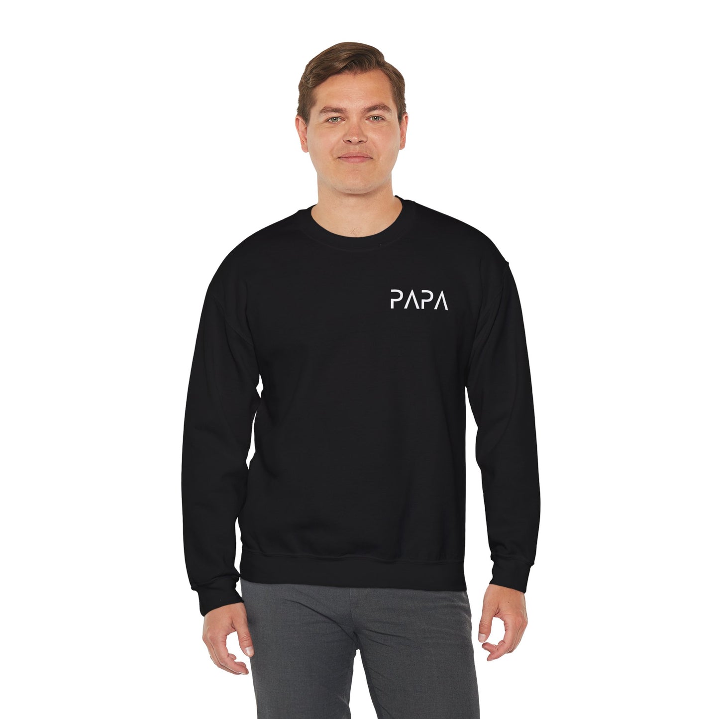 Papa Crewneck Sweatshirt – Cozy Dad Pullover