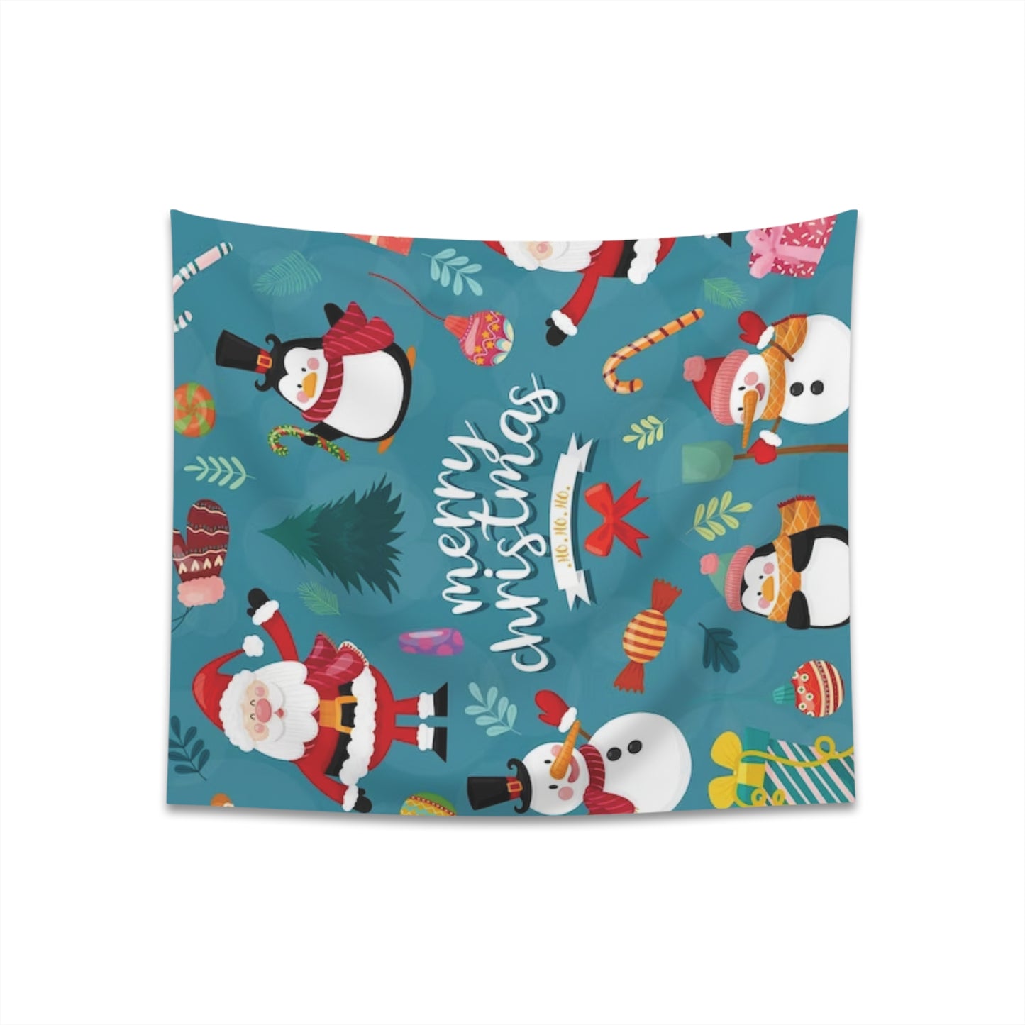 Christmas Printed Wall Tapestry