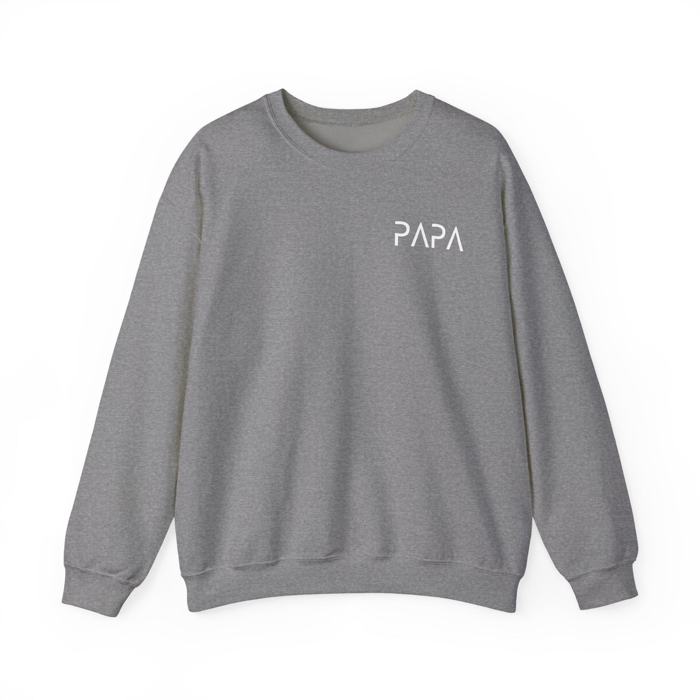 Papa Crewneck Sweatshirt – Cozy Dad Pullover