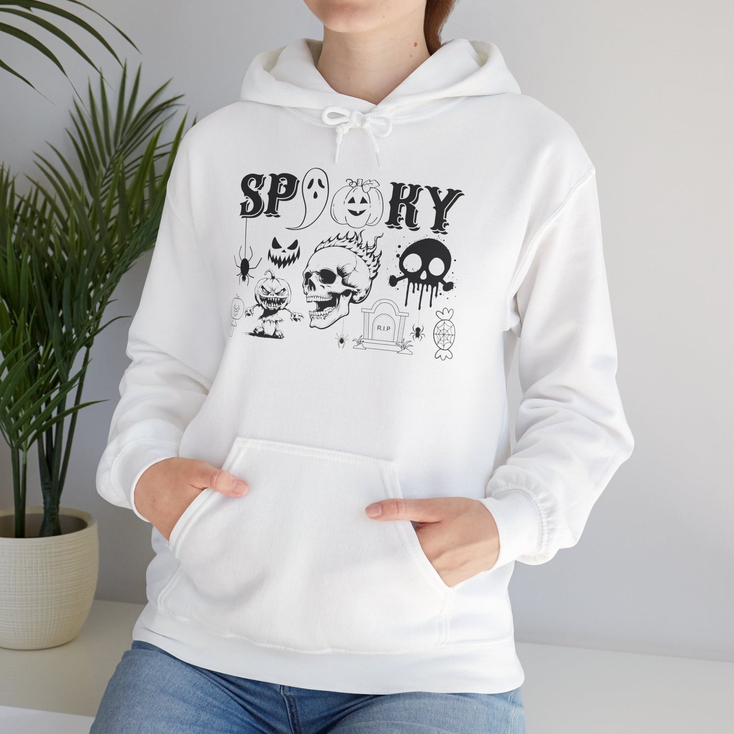 Spooky Graphic Hoodie – Fun Halloween Sweatshirt