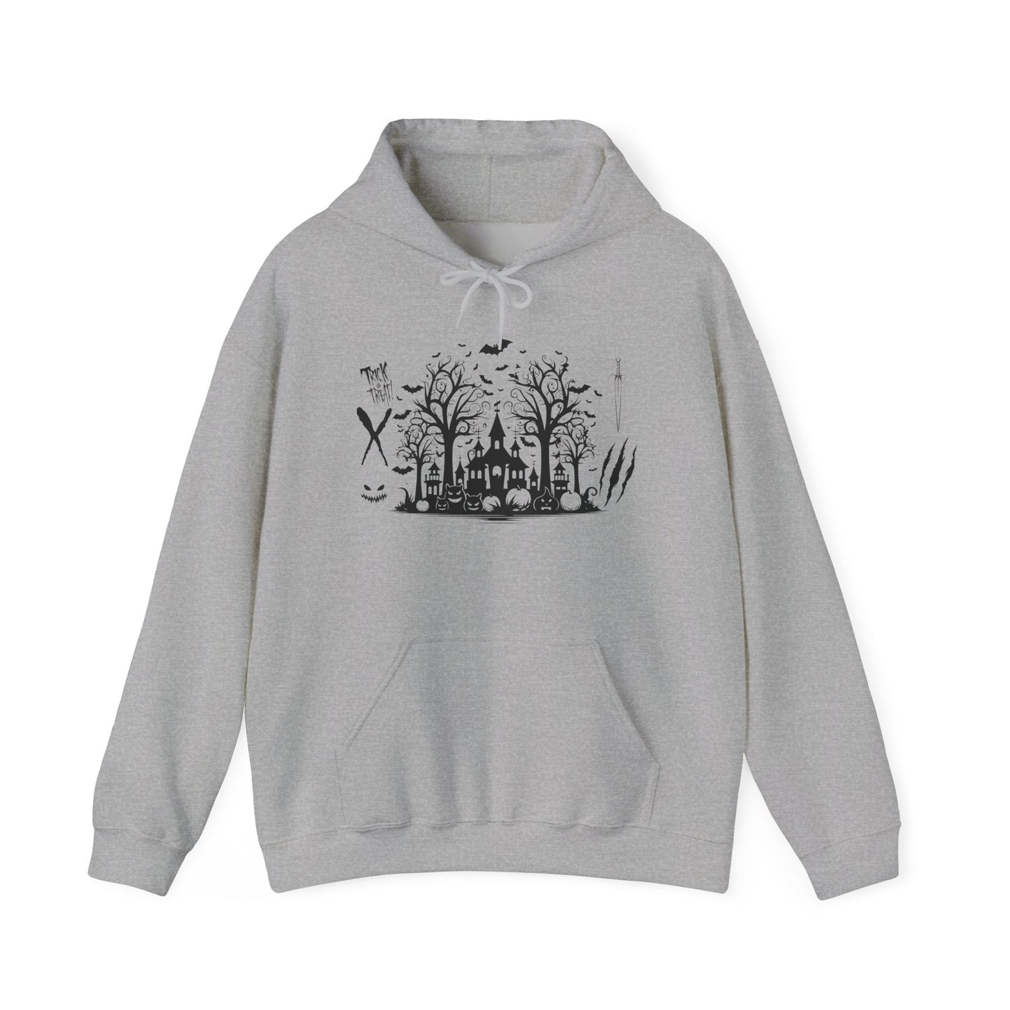 Halloween Hoodie - Creepy Graphic Sweatshirt