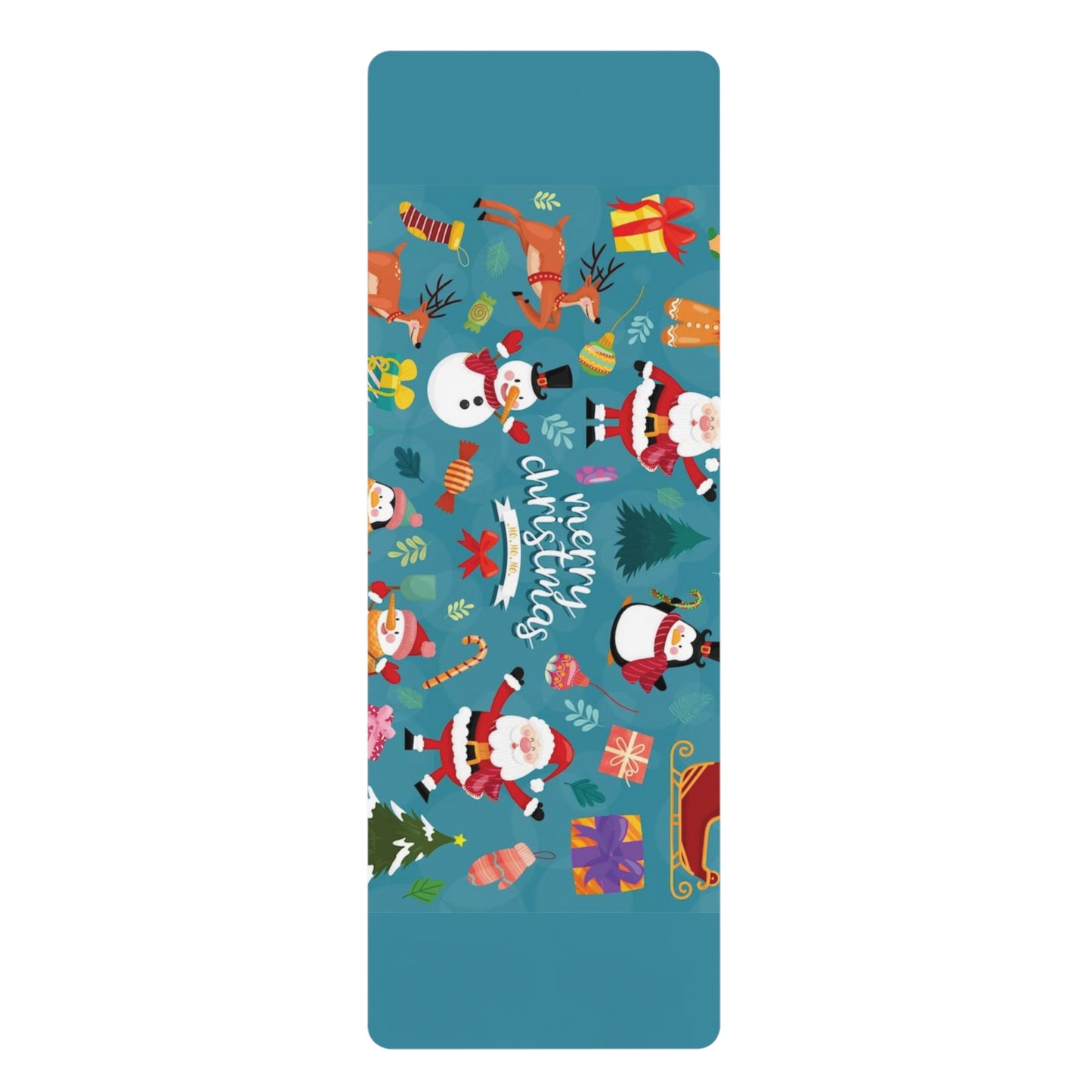 Christmas Rubber Yoga Mat