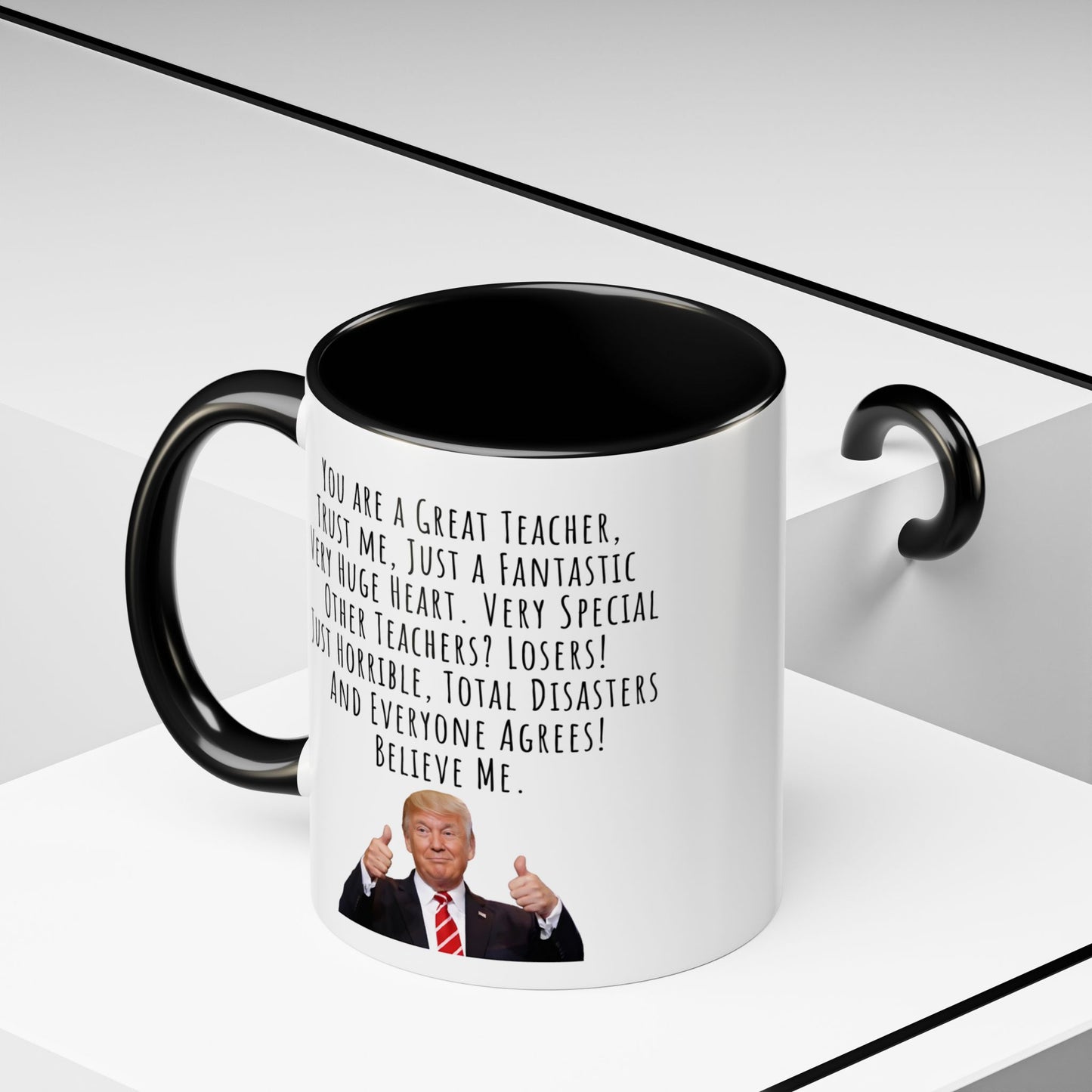 Trump Teachers Accent Coffee Mug (11, 15oz)