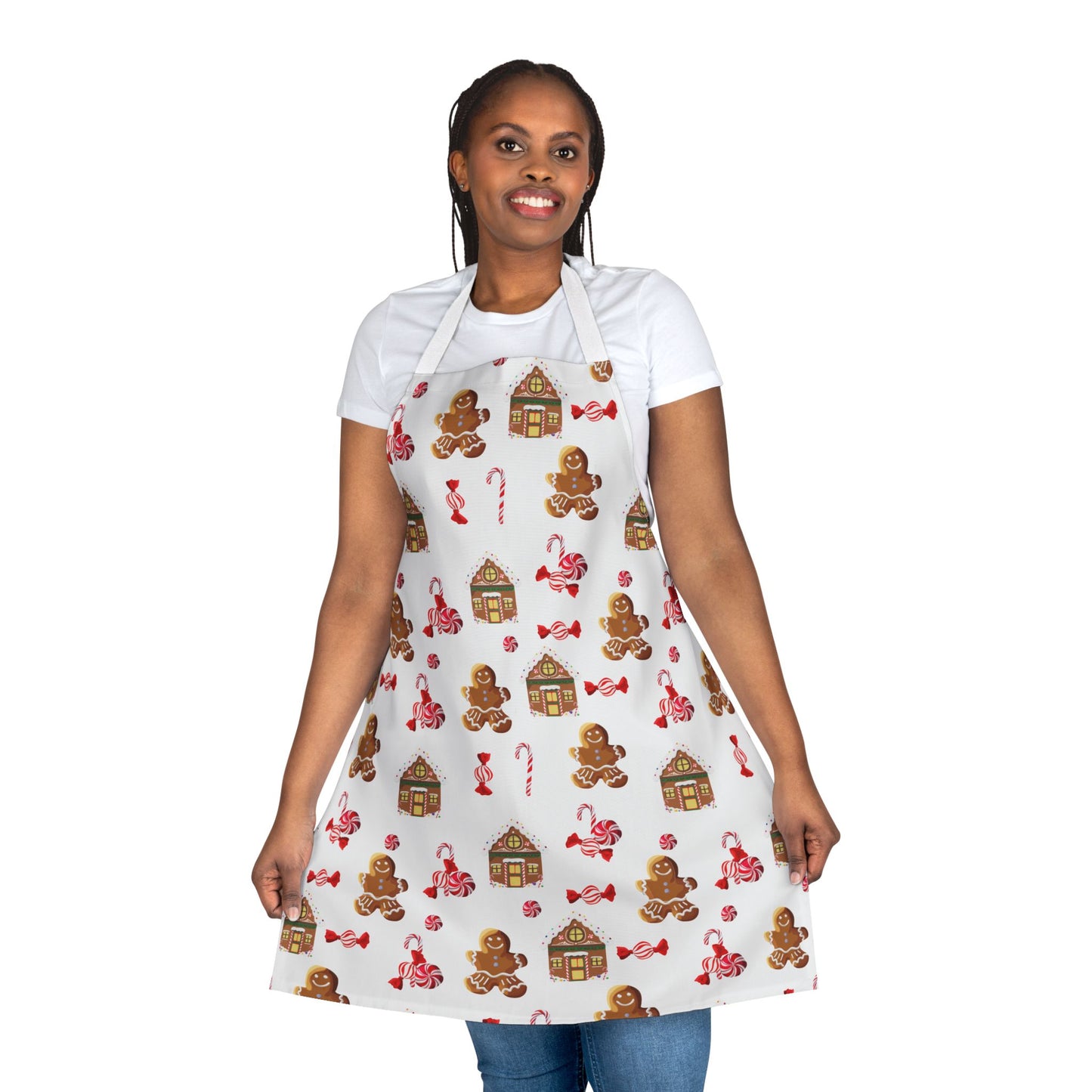 Festive Christmas Kitchen Apron – Perfect Holiday Gift for Baking and Cooking