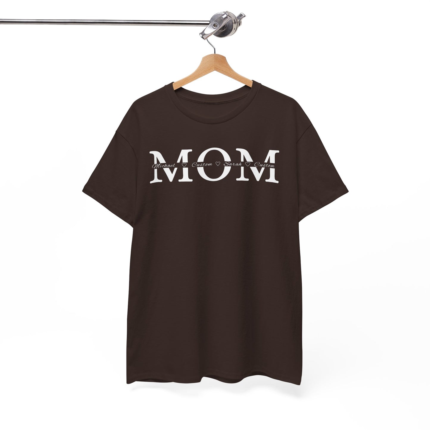 Personalized Mom T-Shirt with Kids’ Names – Perfect Gift for Mothers