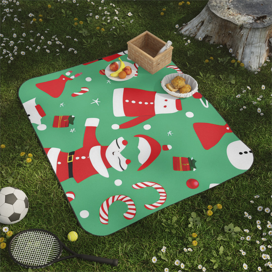 Christmas Picnic Blanket