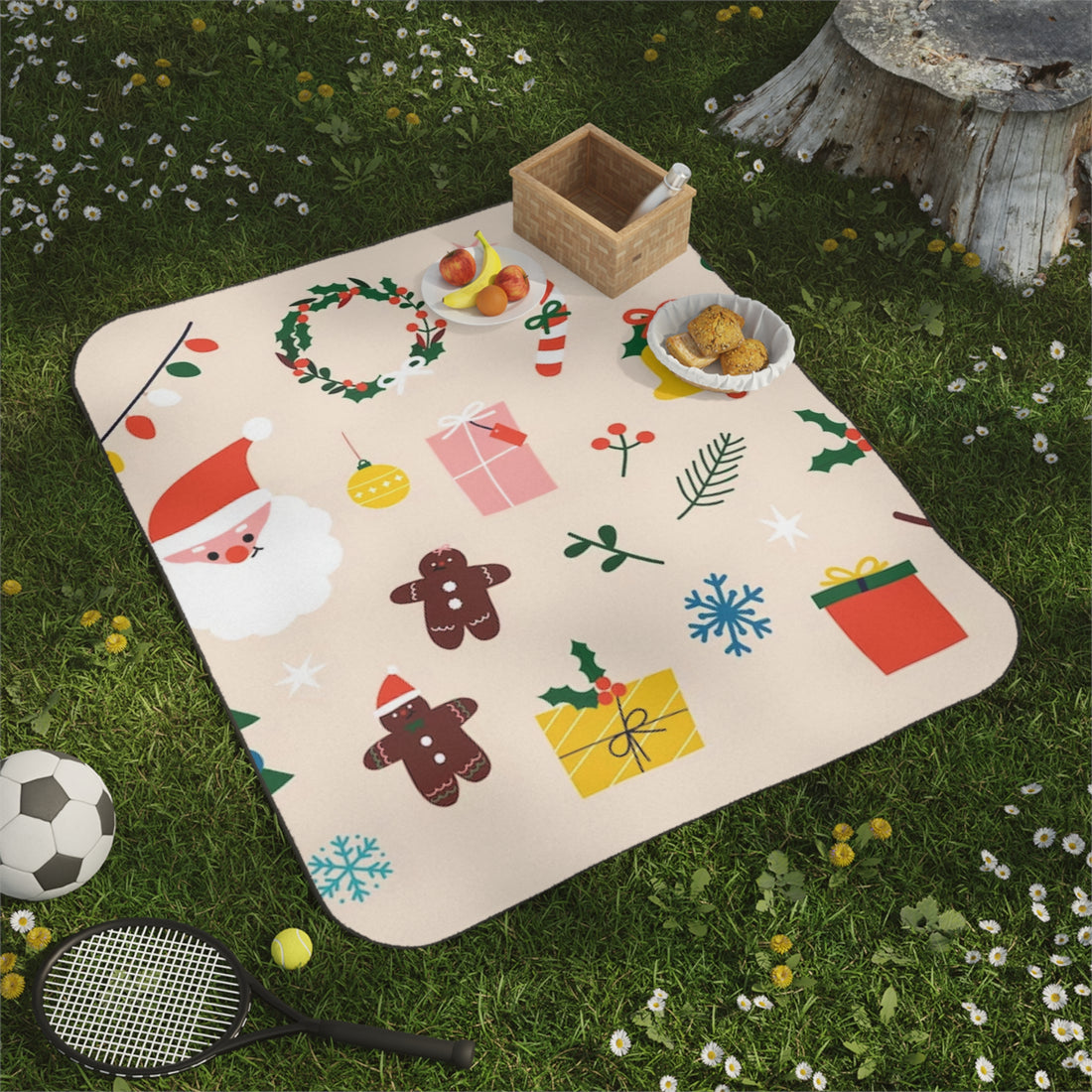 Christmas Picnic Blanket