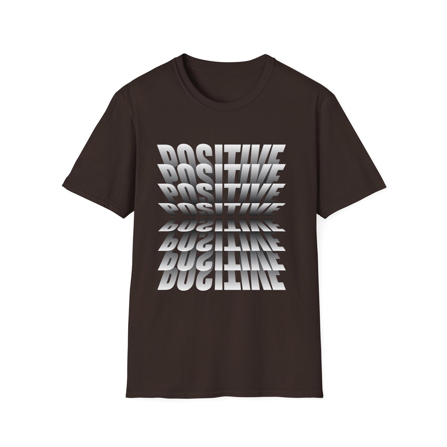 Positive Attitude Tshirt for Girl, Two Side Printed Tshirt for Her, Inspirational Tshirt for Her, Birthday Gift for Her