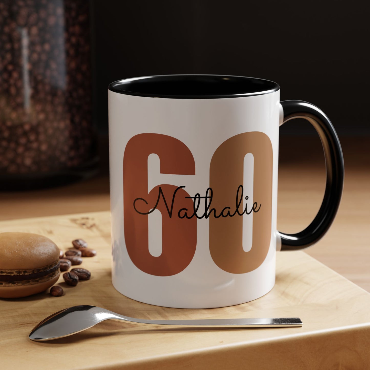 Personalized Birthday Year Mug with Name – Custom Coffee Cup