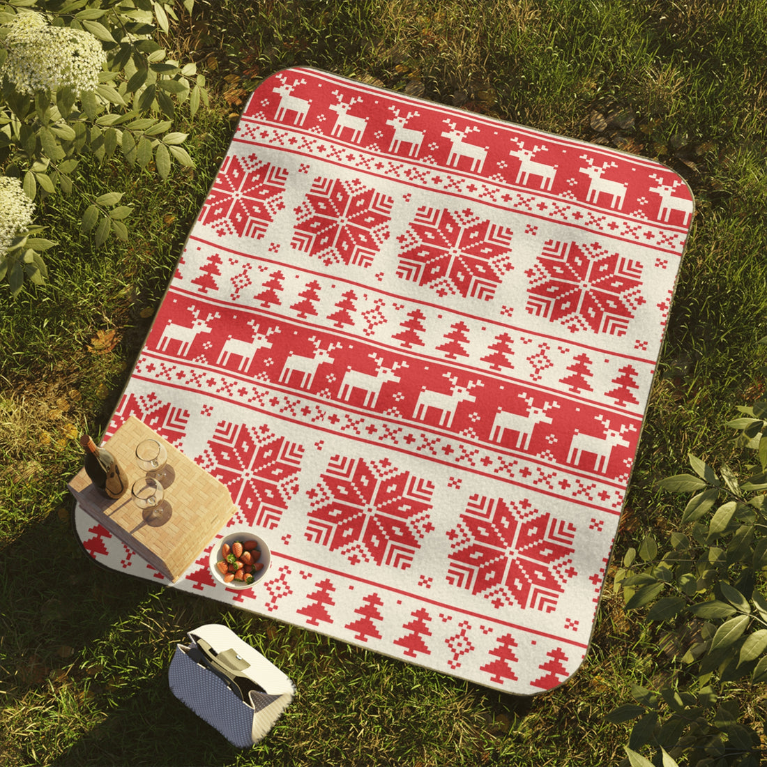 Christmas Picnic Blanket