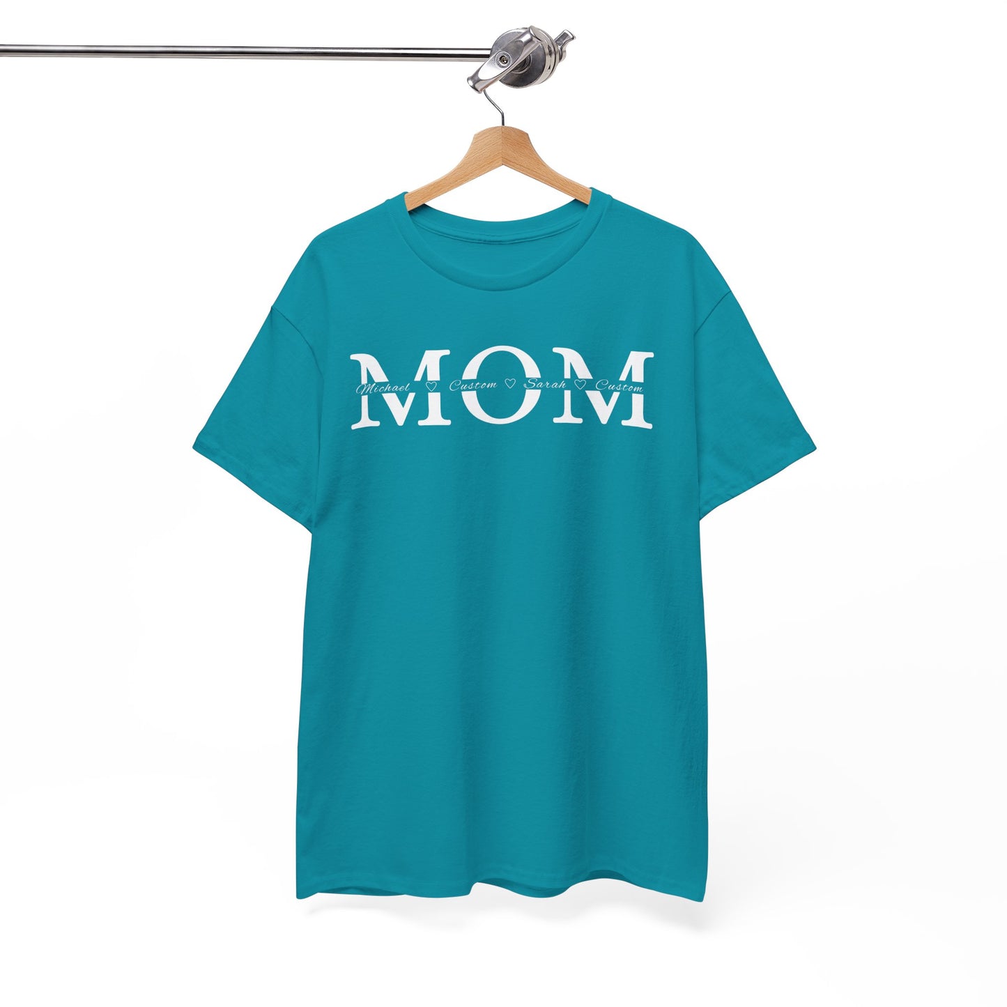 Personalized Mom T-Shirt with Kids’ Names – Perfect Gift for Mothers