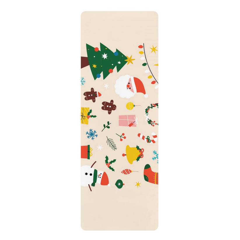 Christmas Rubber Yoga Mat